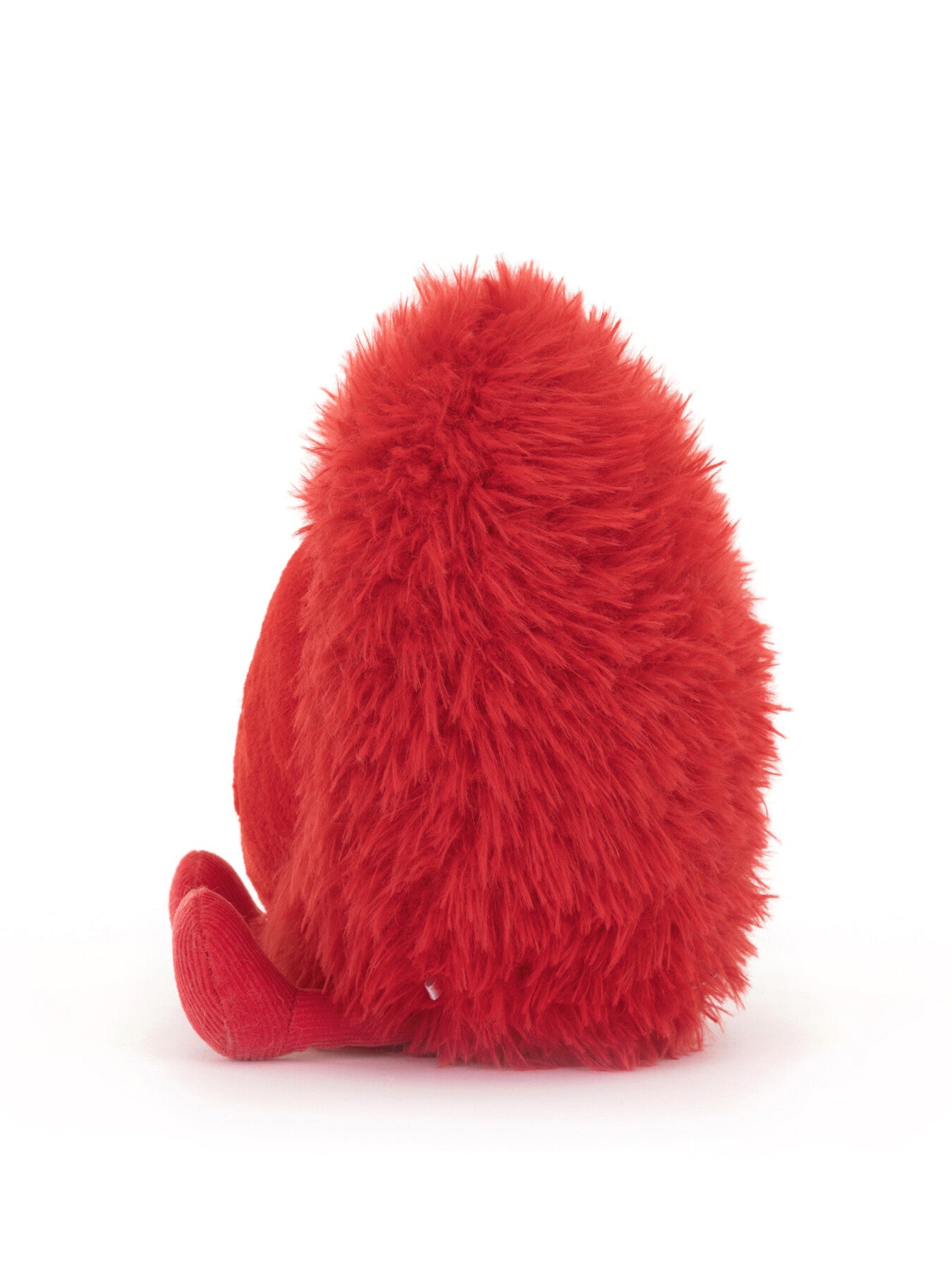 Amuseables Red Fluffy Heart Large