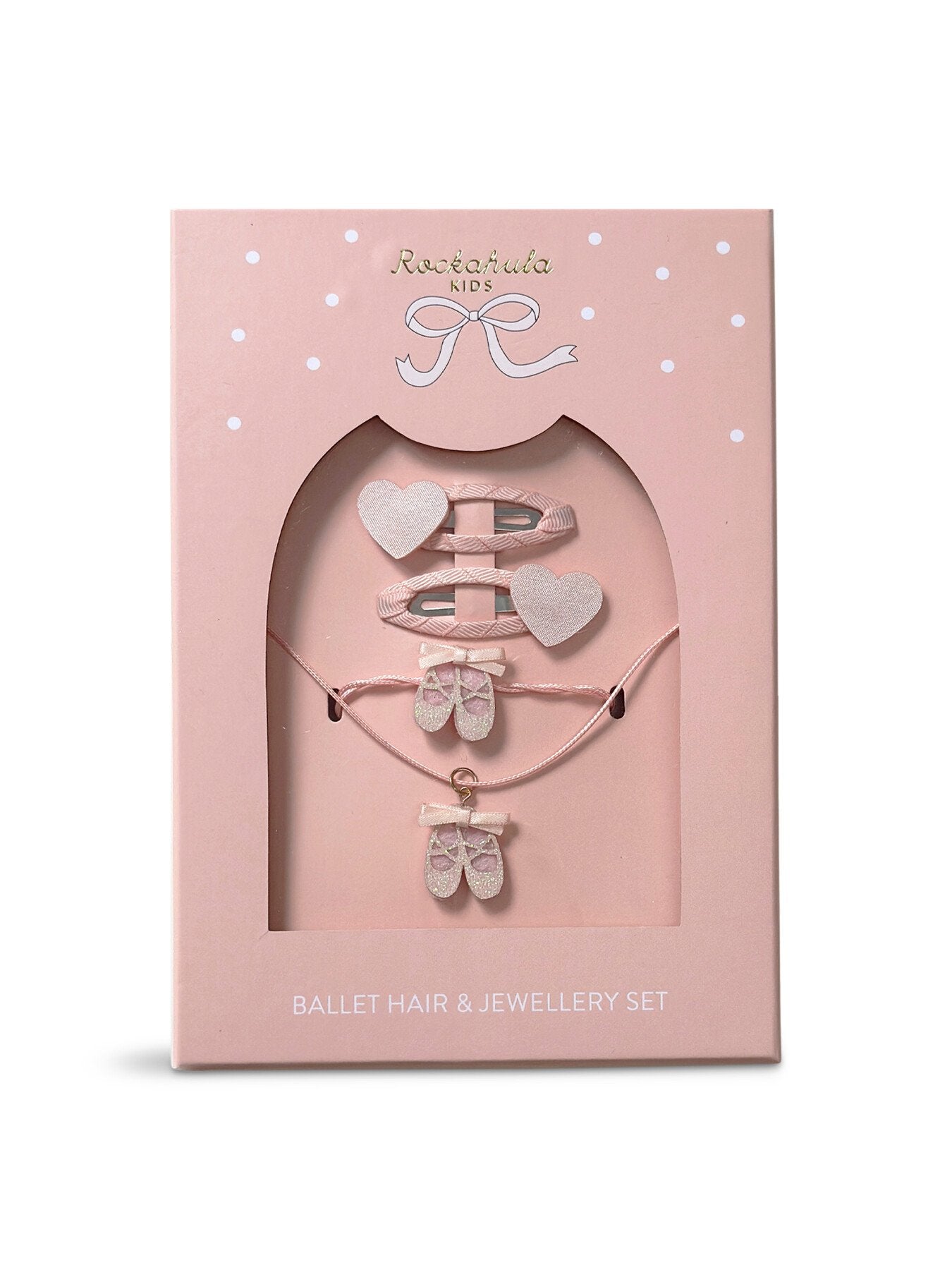 Ballet Hair And Jewellery Set Pink