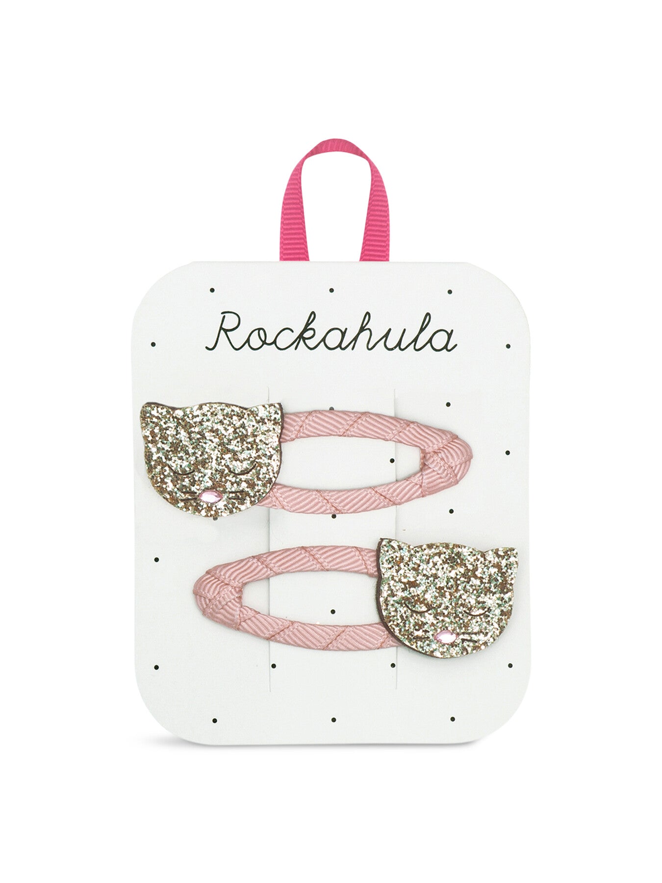 Clara Cat Hair Clips Gold