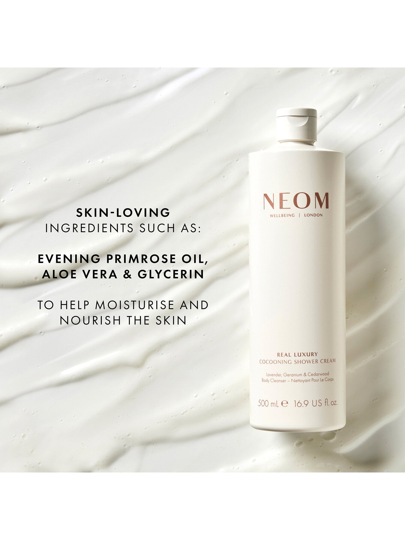 Real Luxury Cocooning Shower Cream 500ml