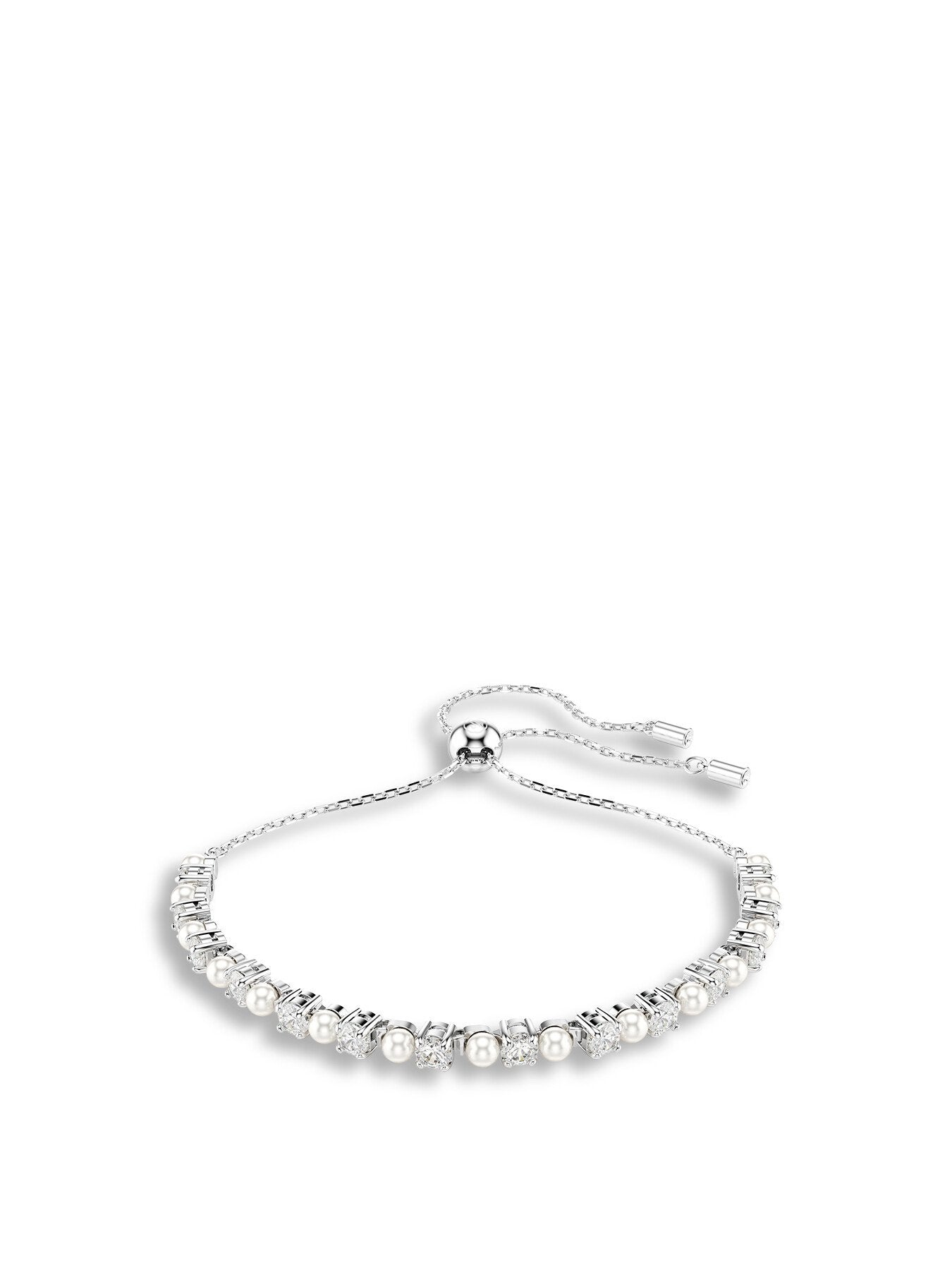 Matrix Crystal Pearl Bracelet