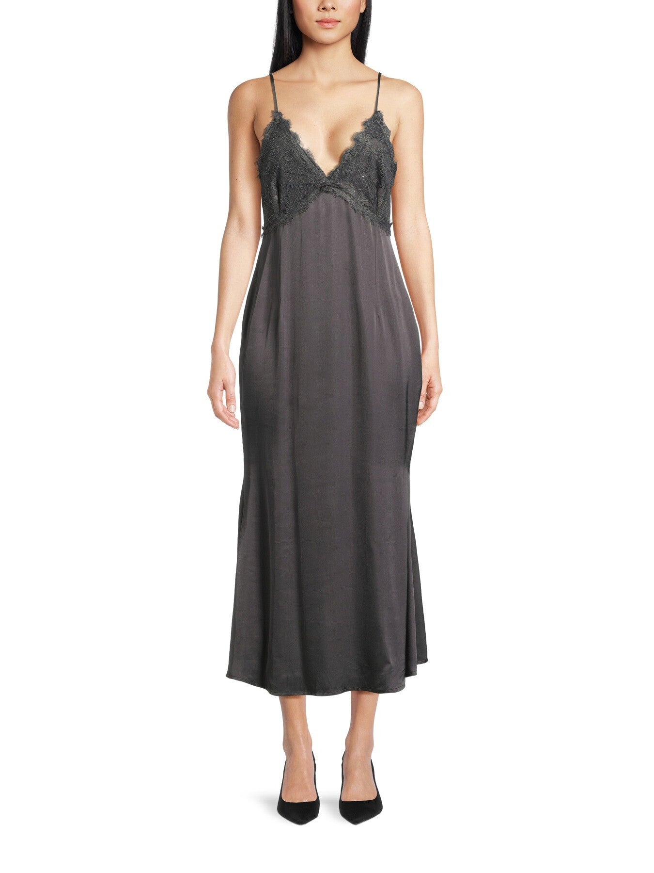 Grey Reha Dress