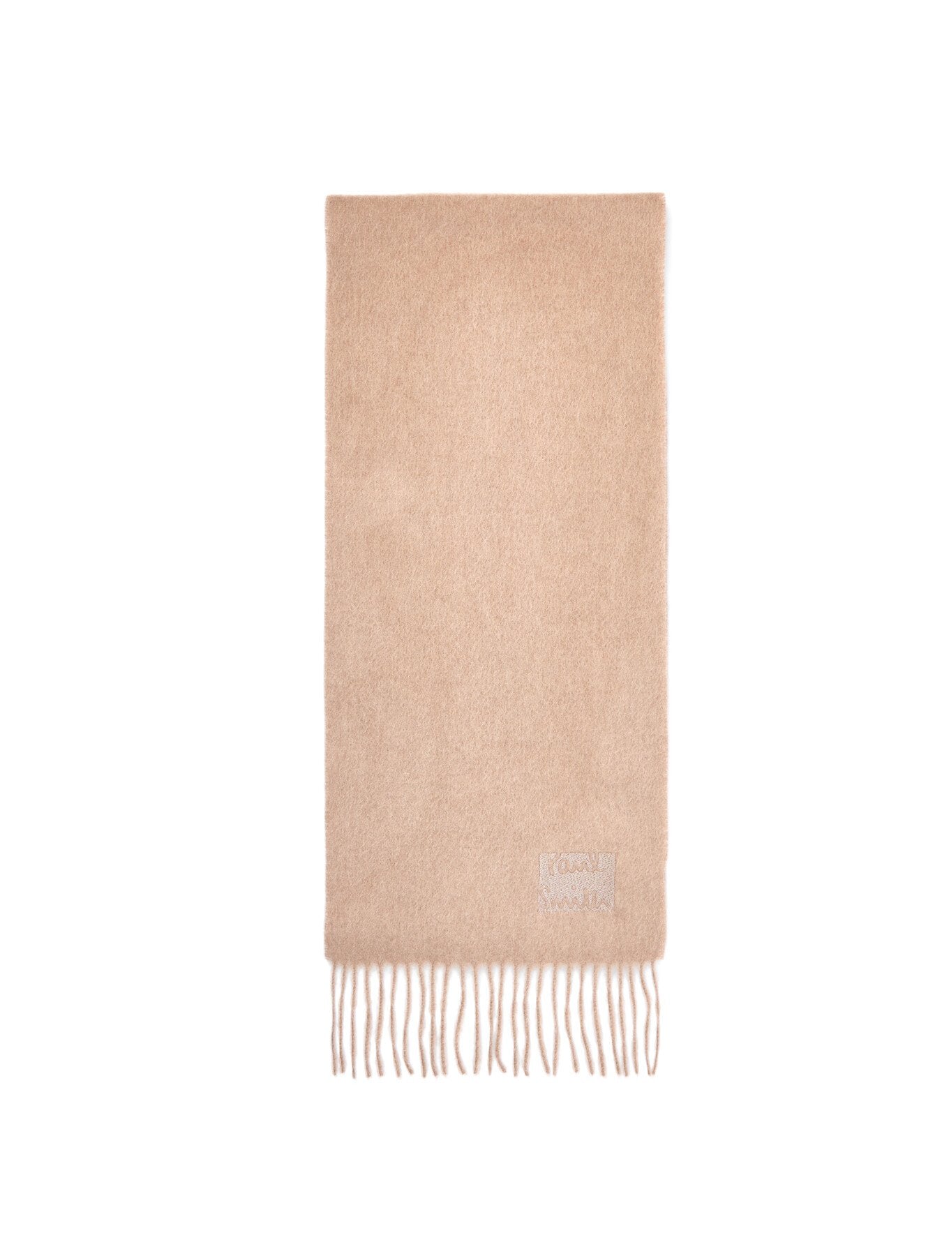 Logo Cashmere Scarf