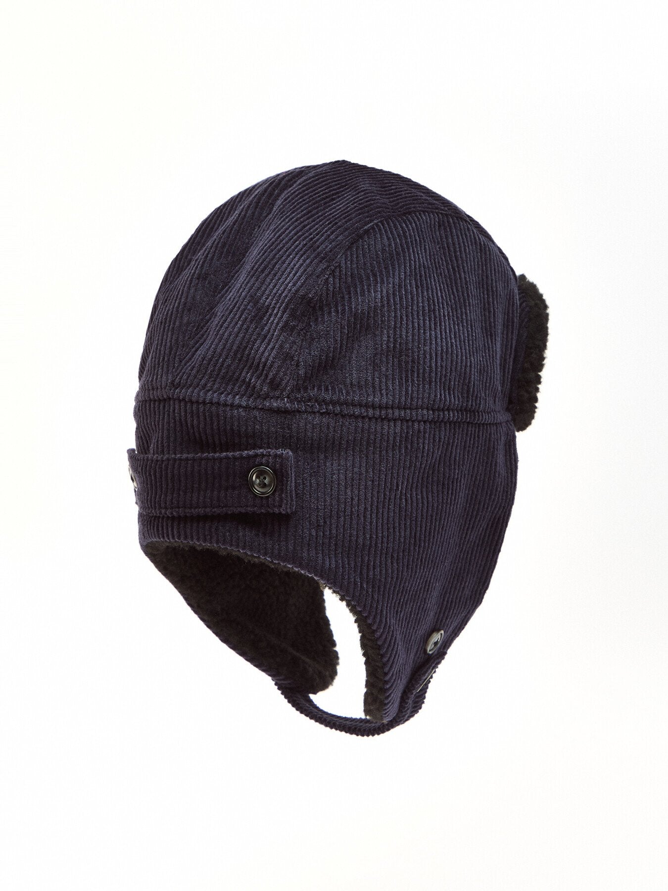 Navy Trapper Hat