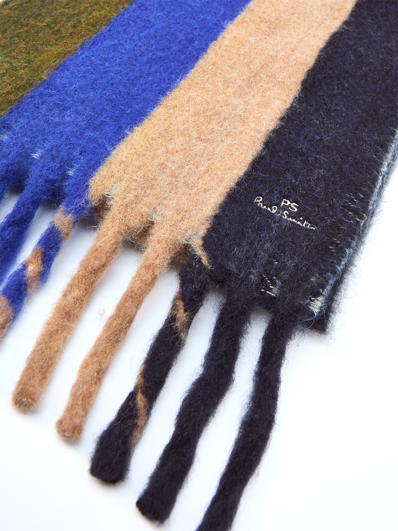 Wool Striped Scarf