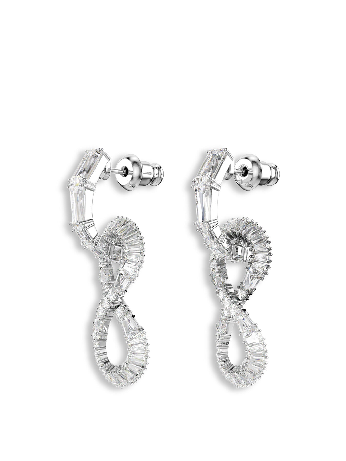 Hyperbola Infinity Drop Earrings