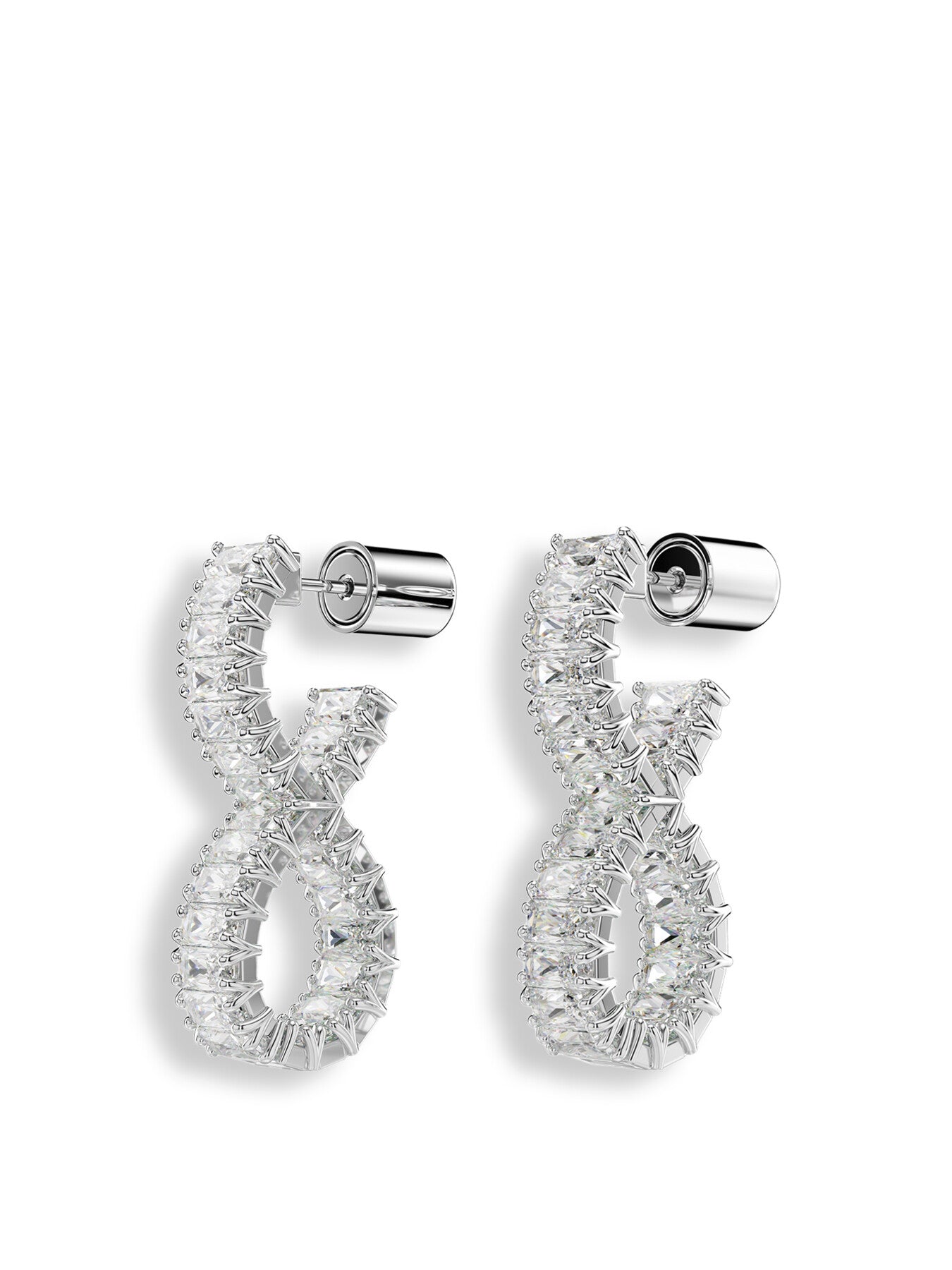 Hyperbola Infinity Hoop Earrings
