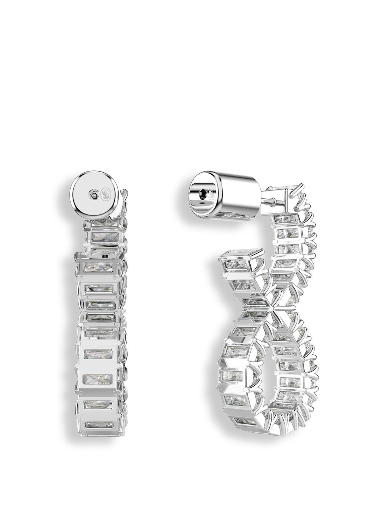 Hyperbola Infinity Hoop Earrings