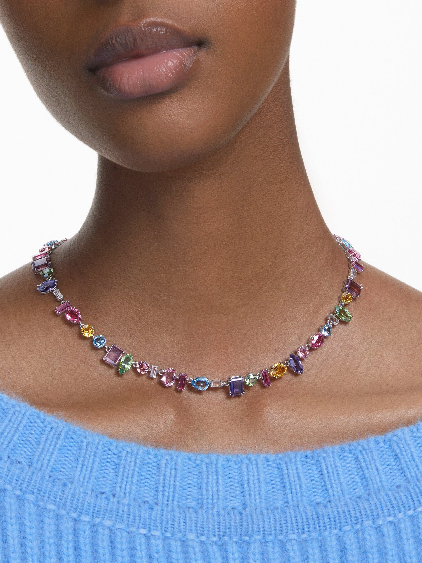 Gema Mixed Cuts Necklace