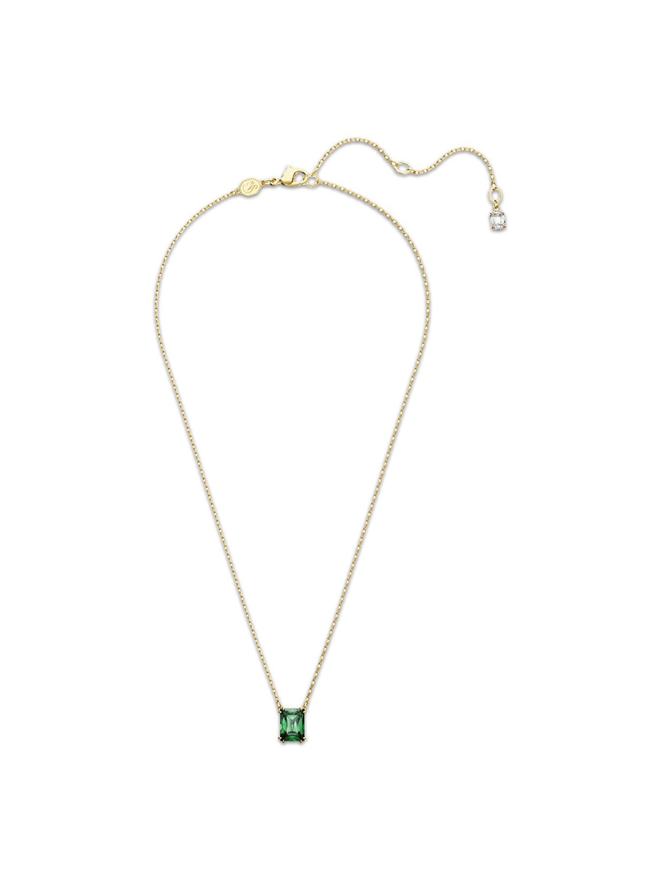 Matrix Rectangular Cut Pendant Necklace
