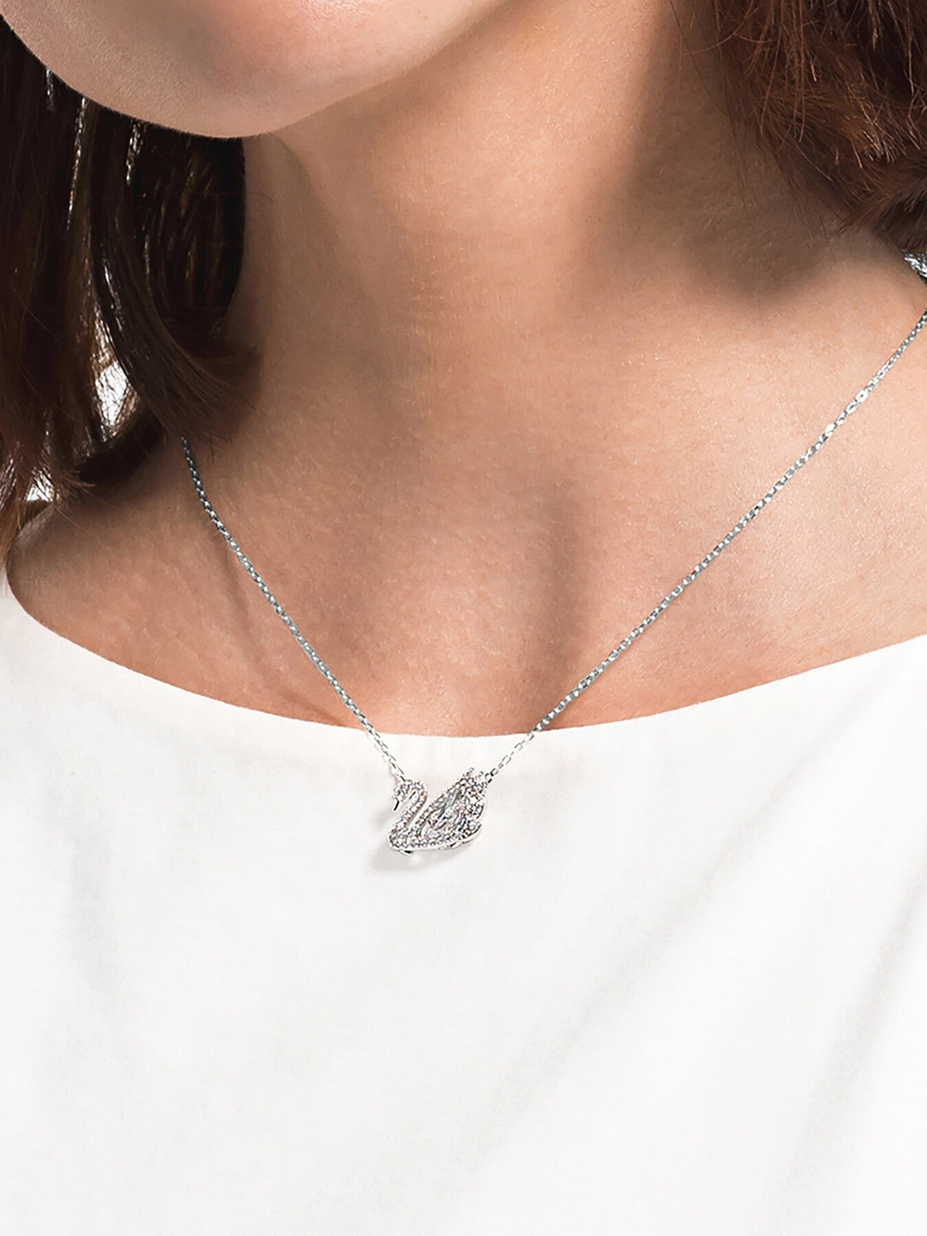 Dancing Swan Necklace