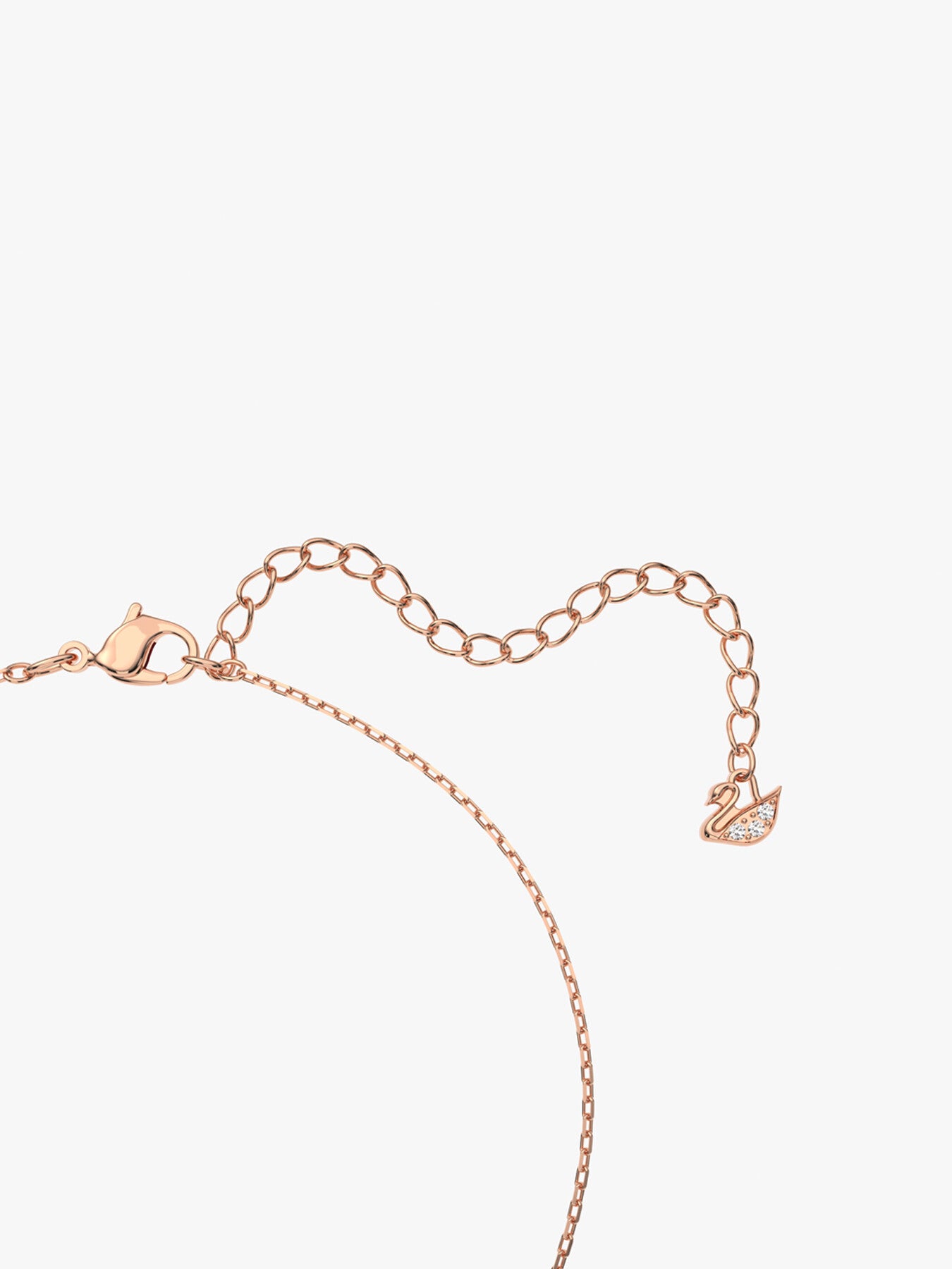 Sparkling Dance Clover Drop Necklace