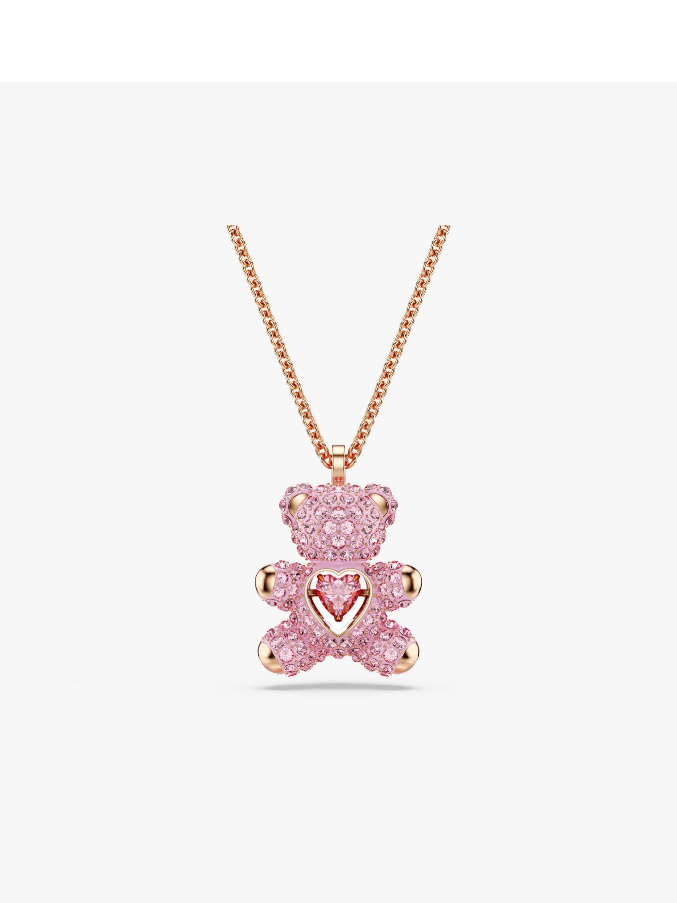 Teddy Bear Pendant Necklace