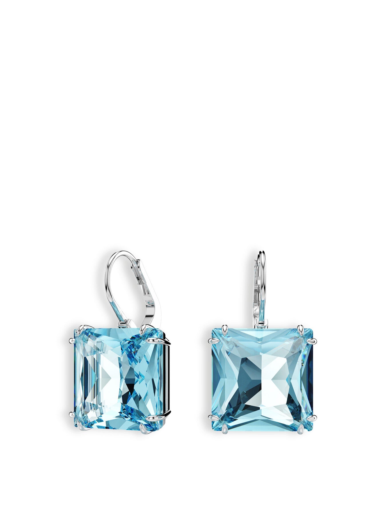 Millenia Square Cut Drop Earrings