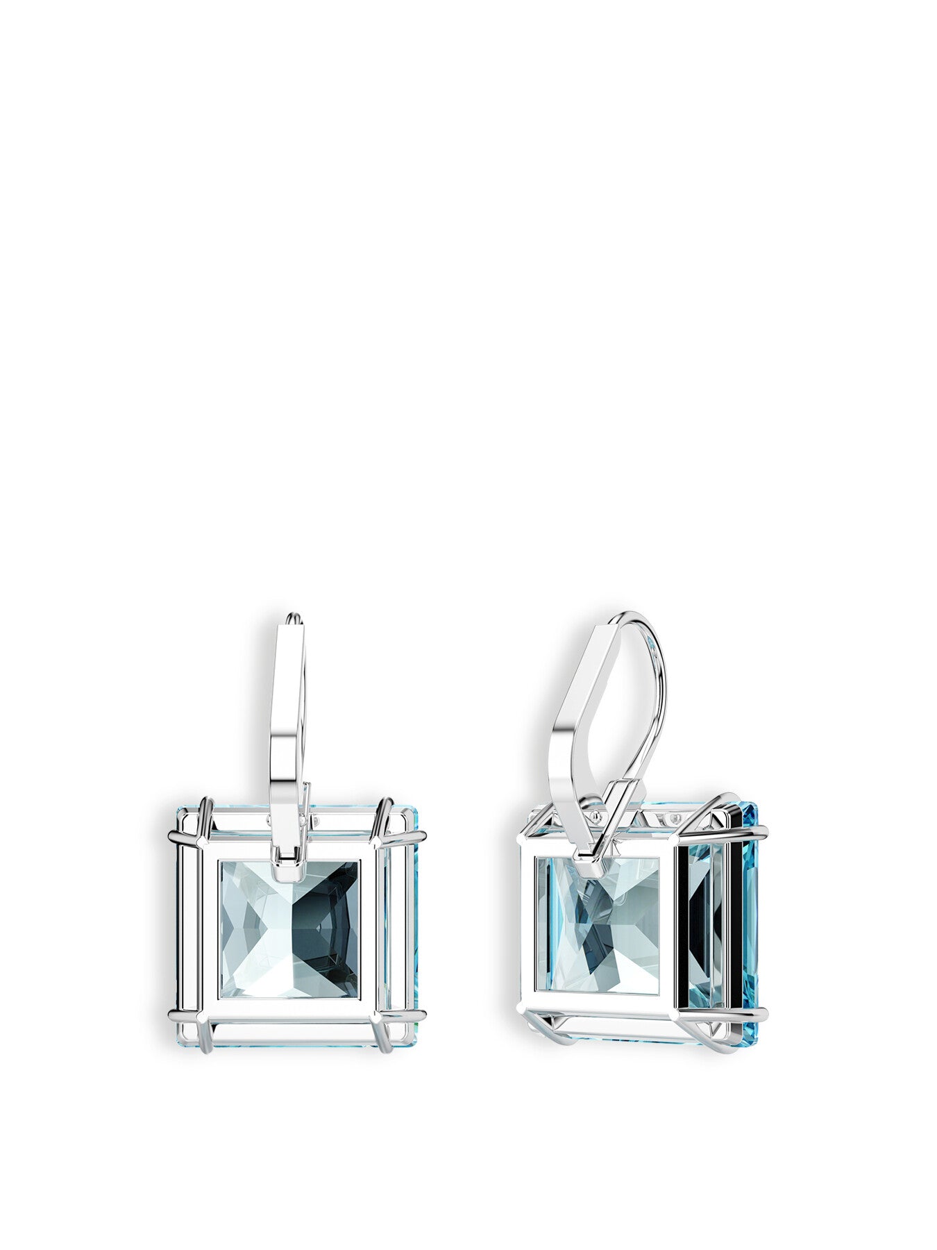 Millenia Square Cut Drop Earrings