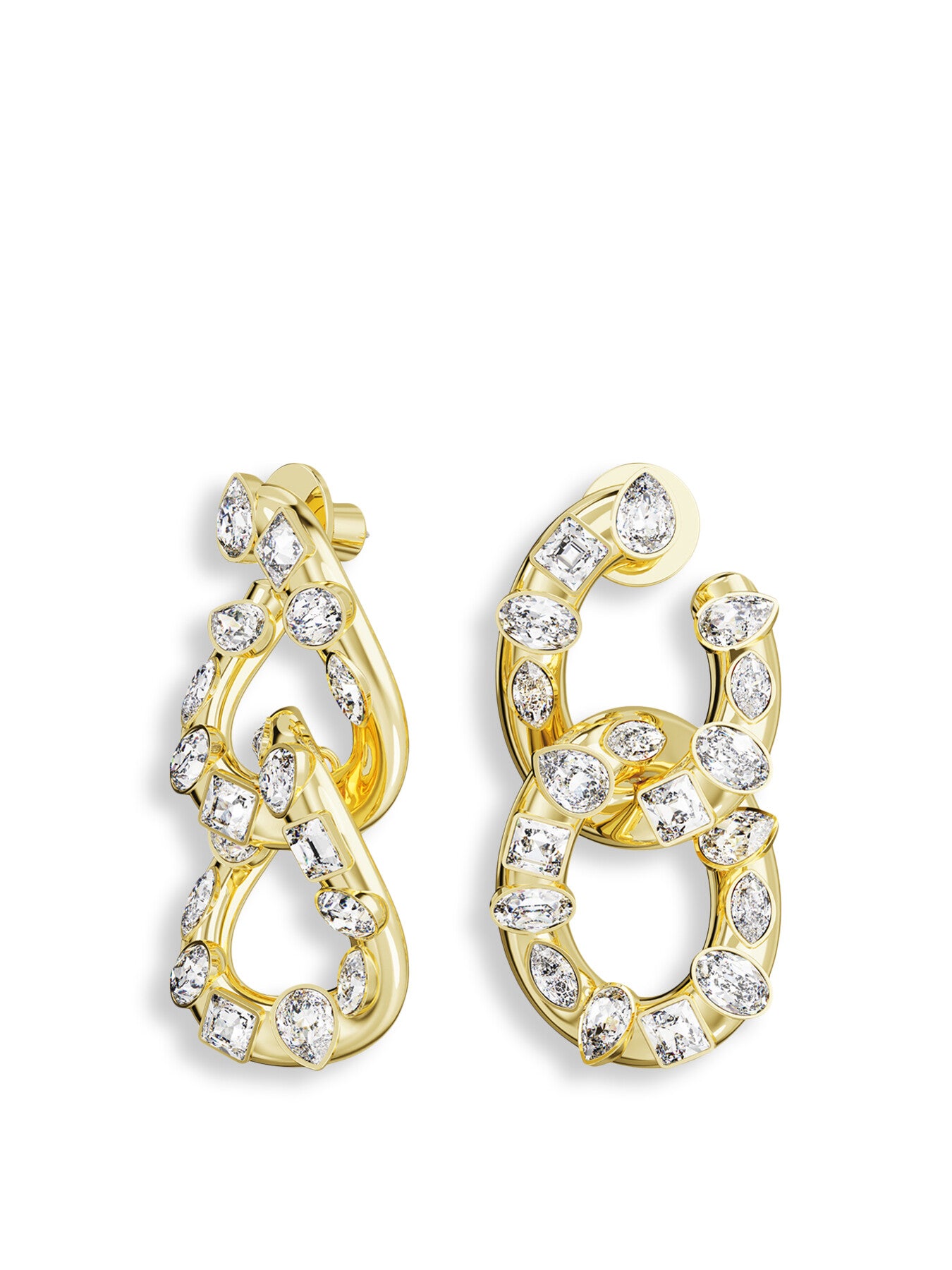 Dextera Interlocking Hoop Earrings