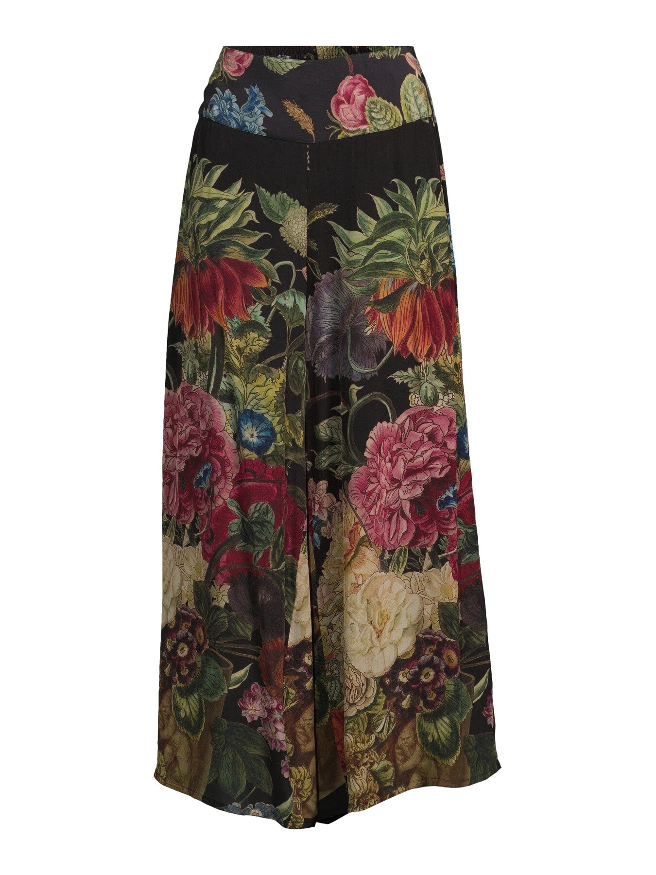 Crepe Palazzo Pants
