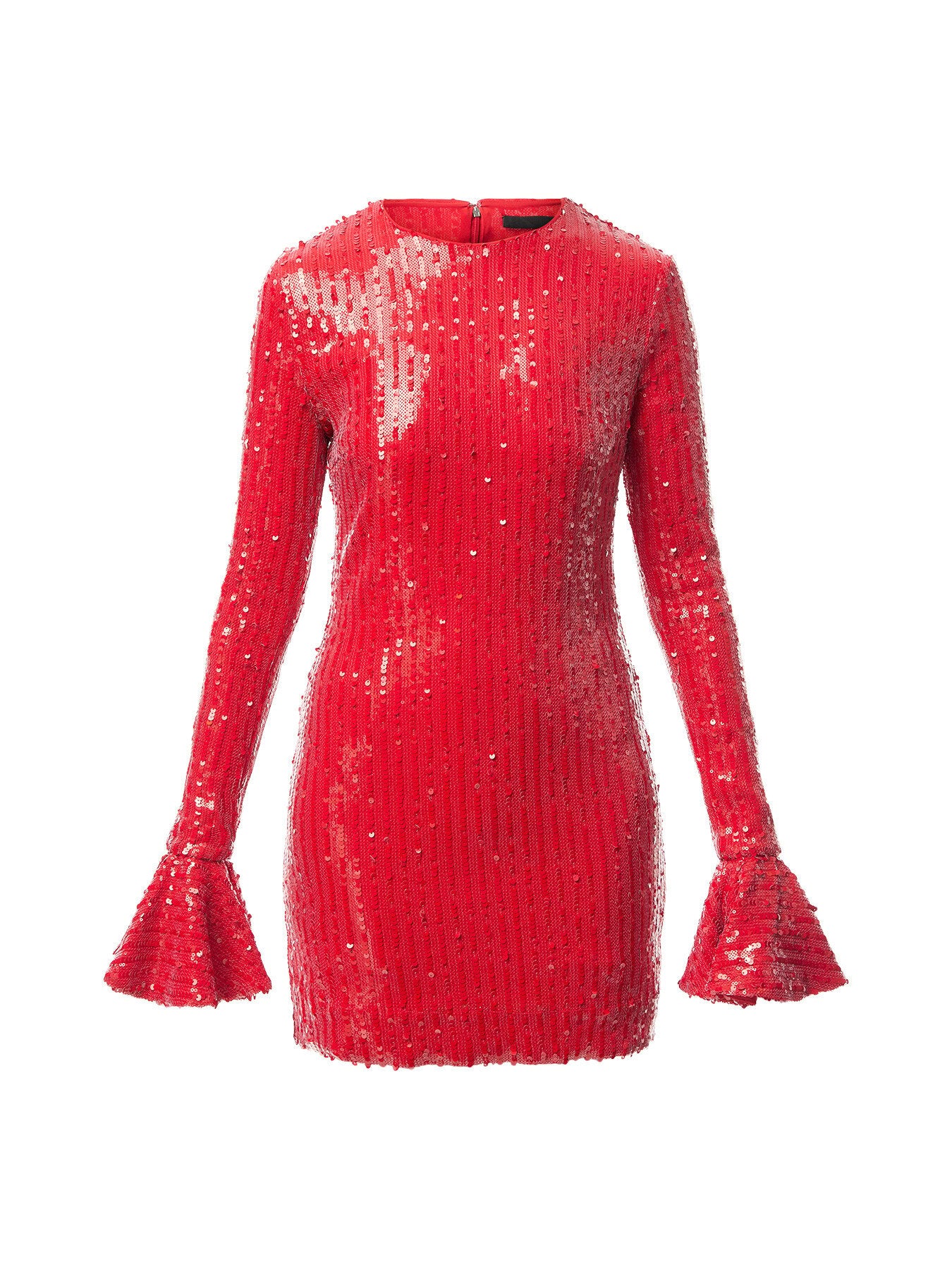 Sequin Long Sleeve Mini Dress