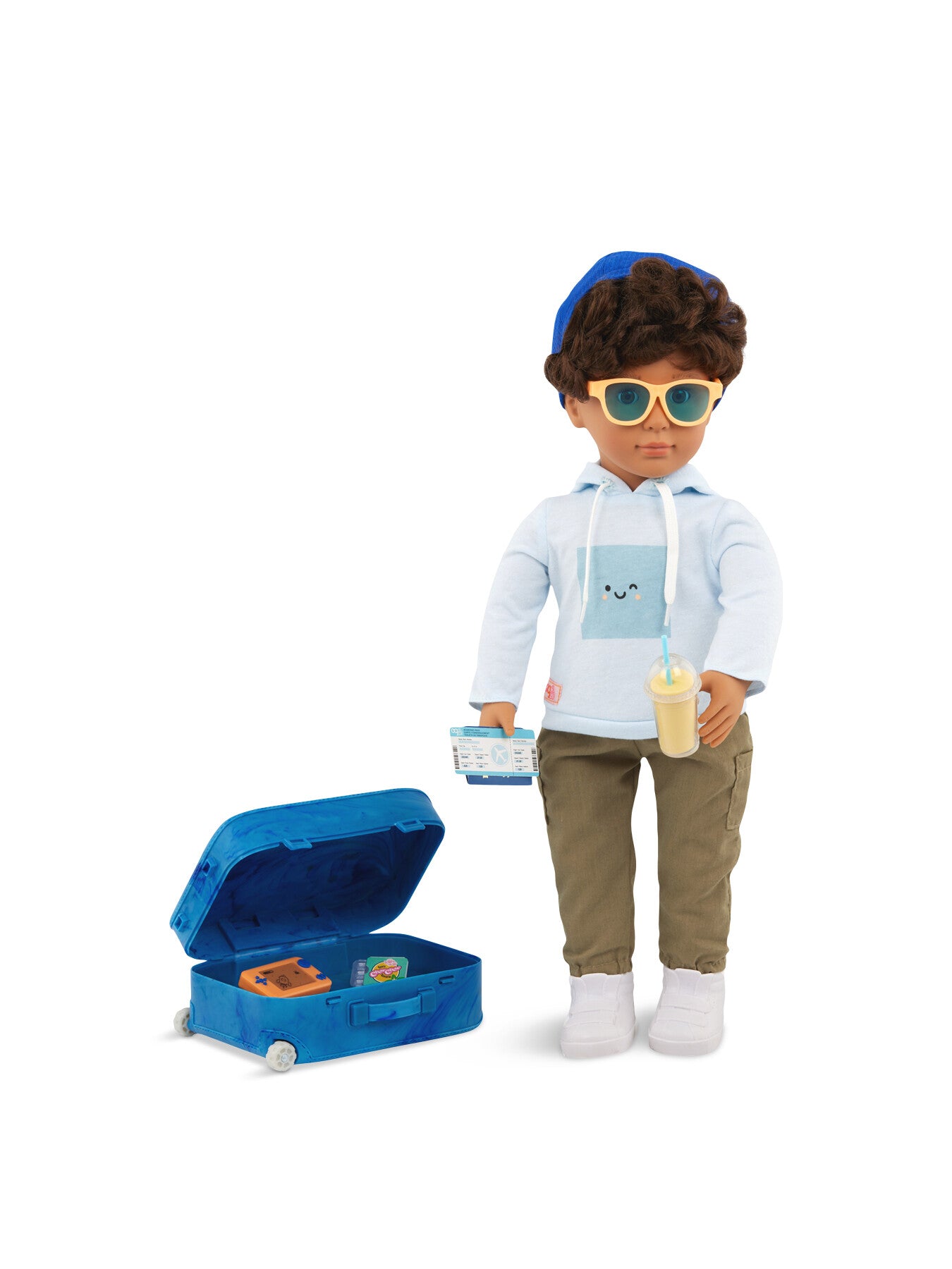 Activity Travel Boy Doll with Accessories Milo