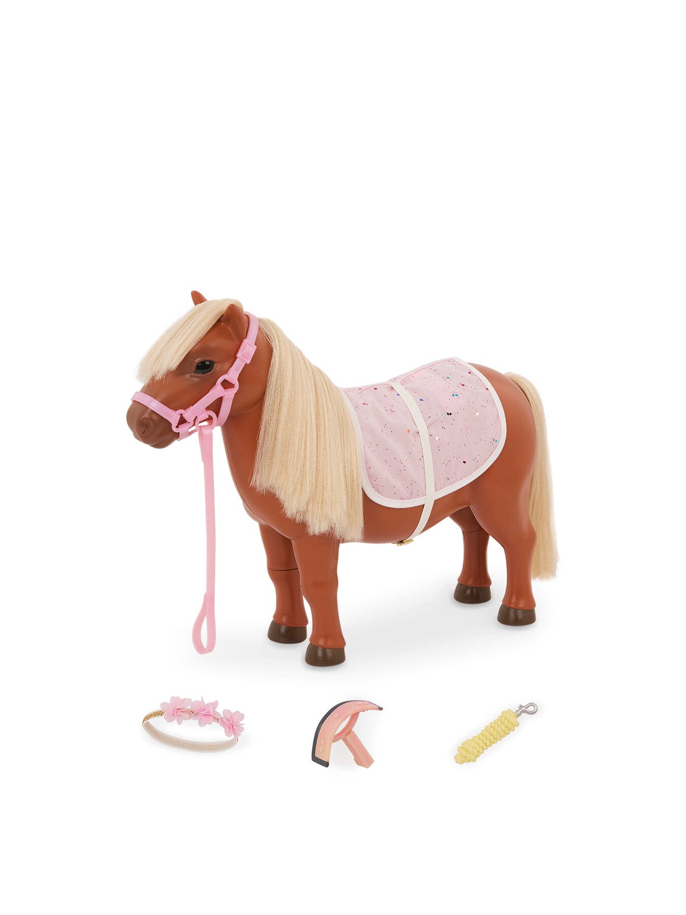 Shetland Pony with Accessories