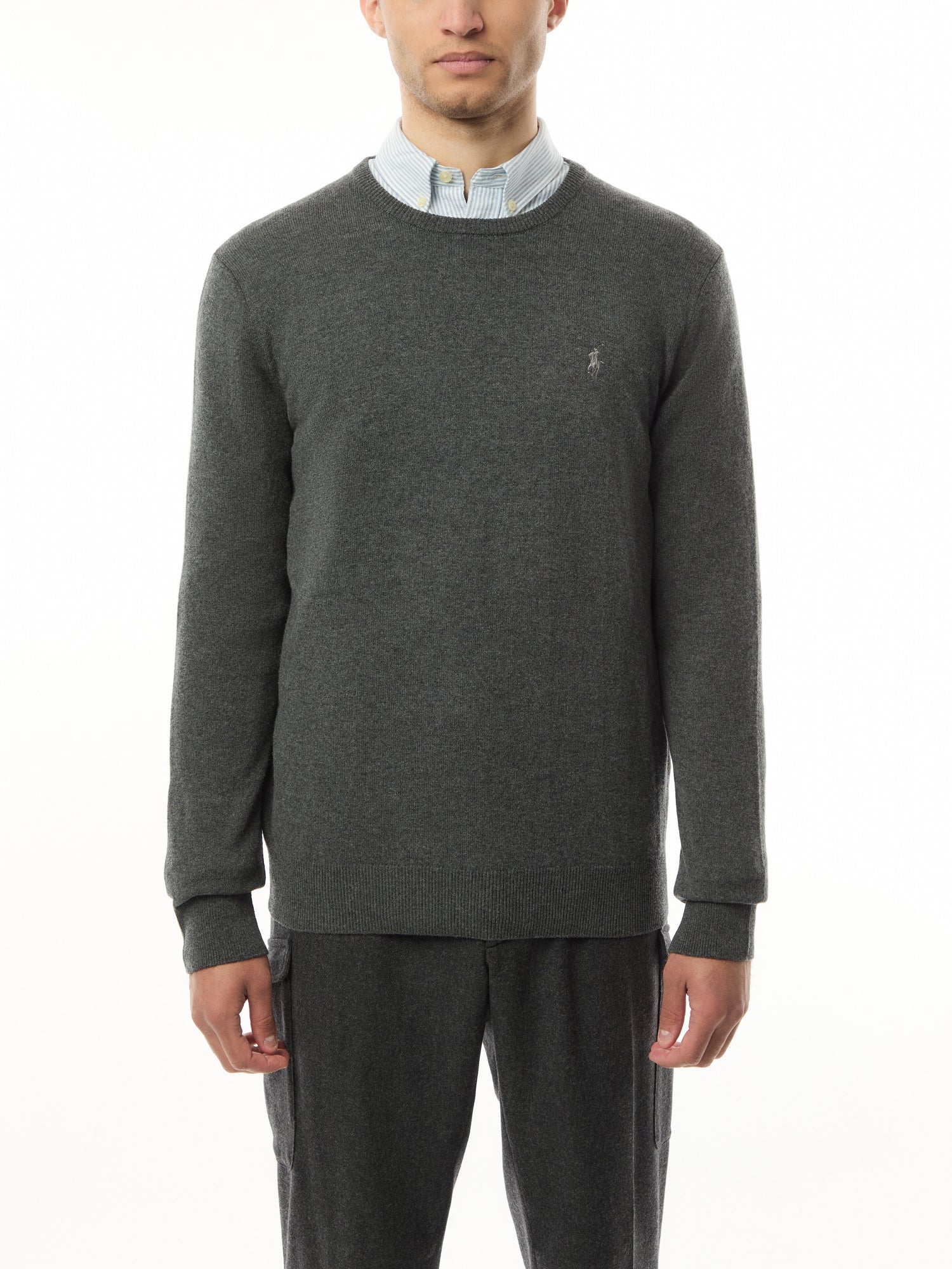 Soft Merino Wool Crewneck Sweater