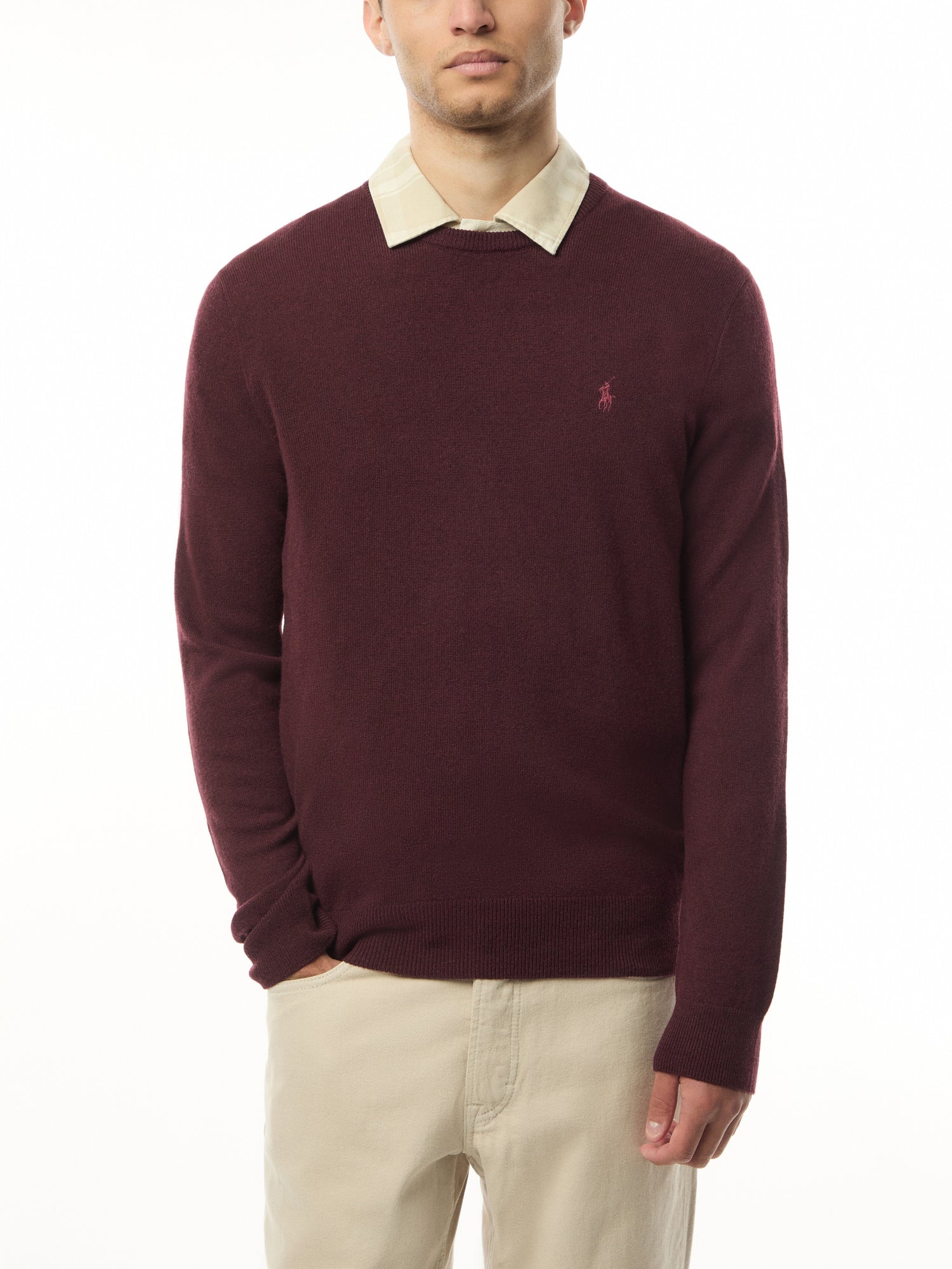 Soft Merino Wool Crewneck Sweater