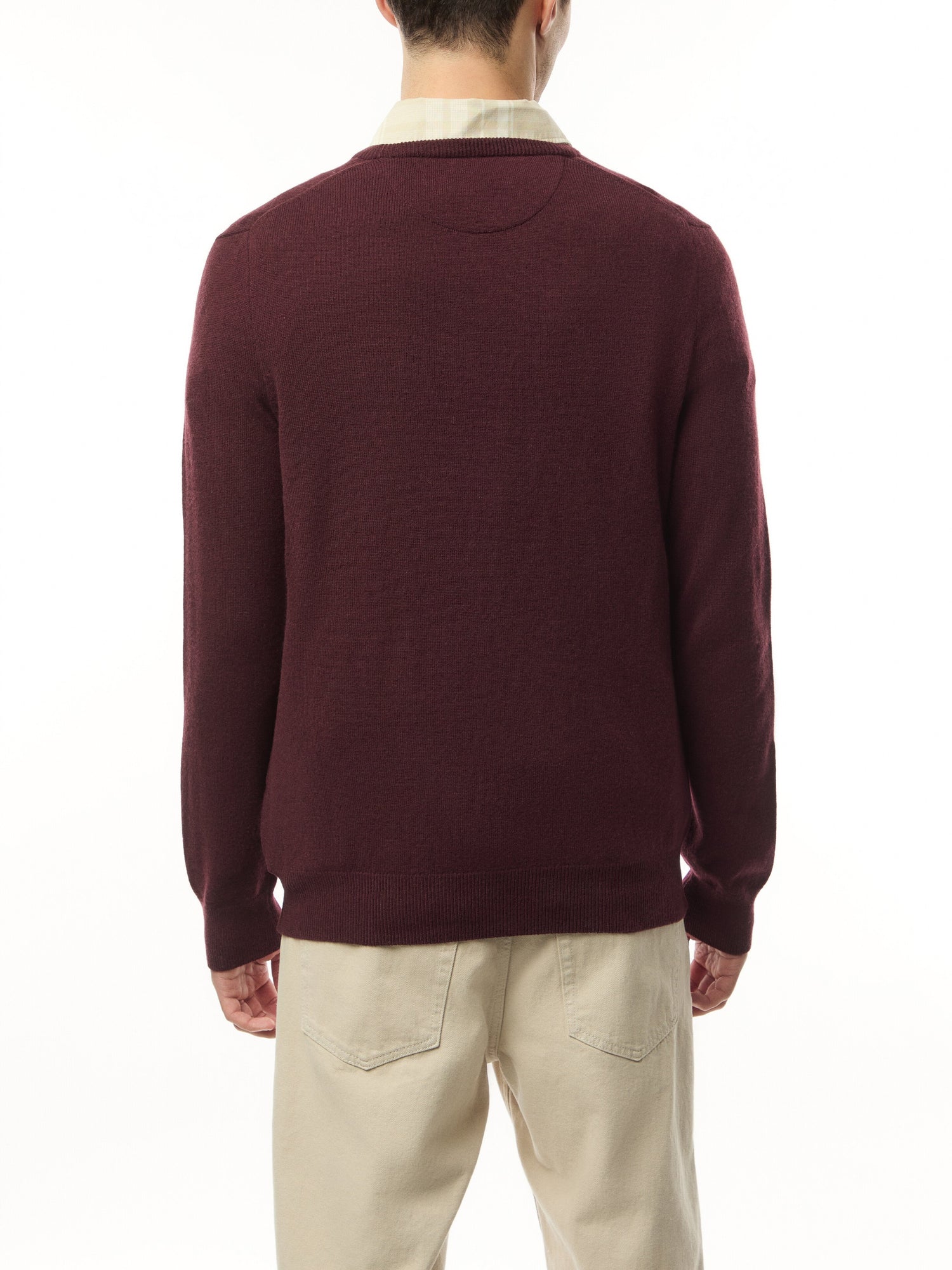 Soft Merino Wool Crewneck Sweater
