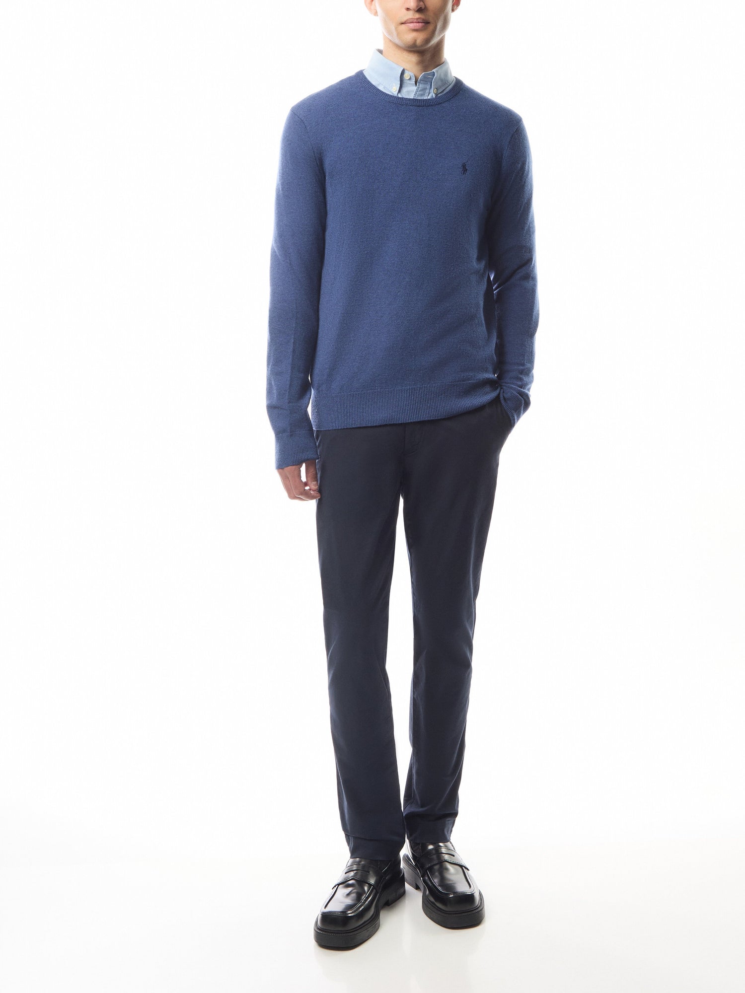 Soft Merino Wool Crewneck Sweater