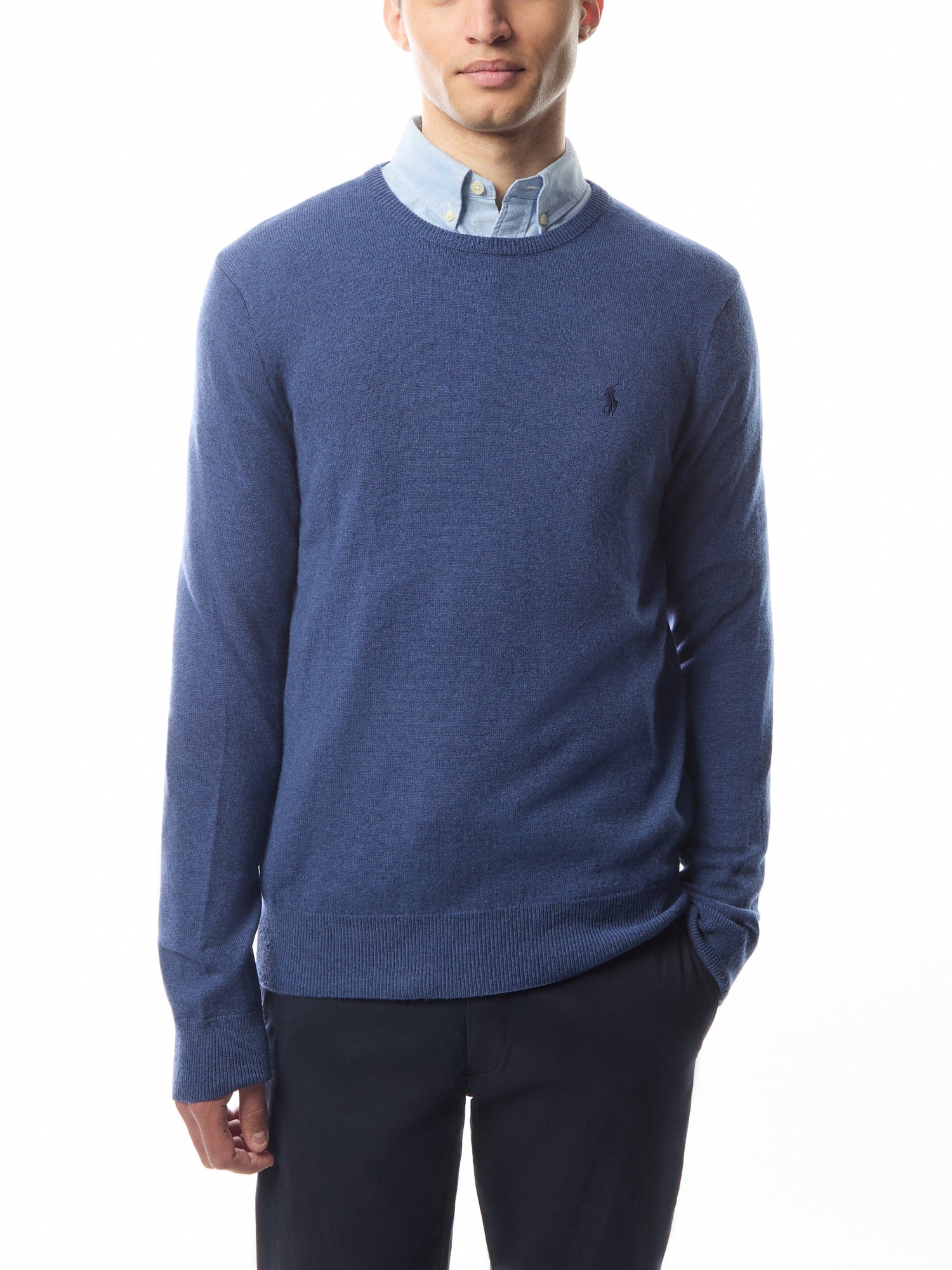 Soft Merino Wool Crewneck Sweater