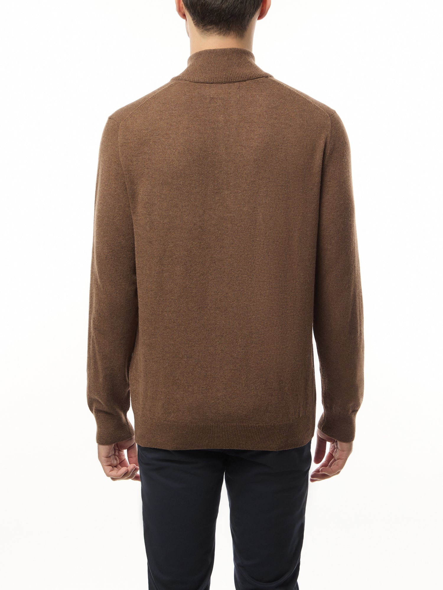Quarter Zip Merino Wool Sweater