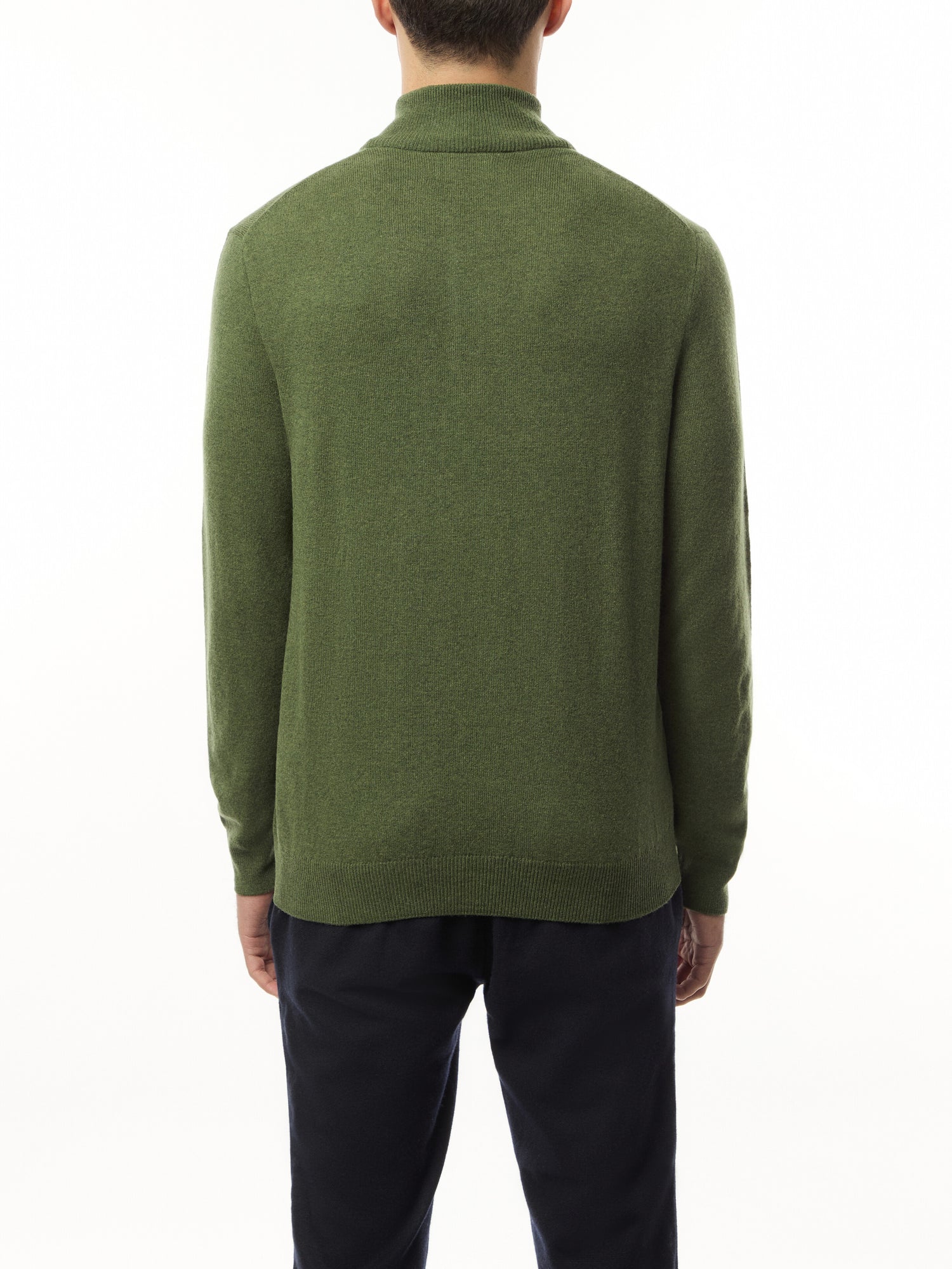 Quarter Zip Merino Wool Sweater