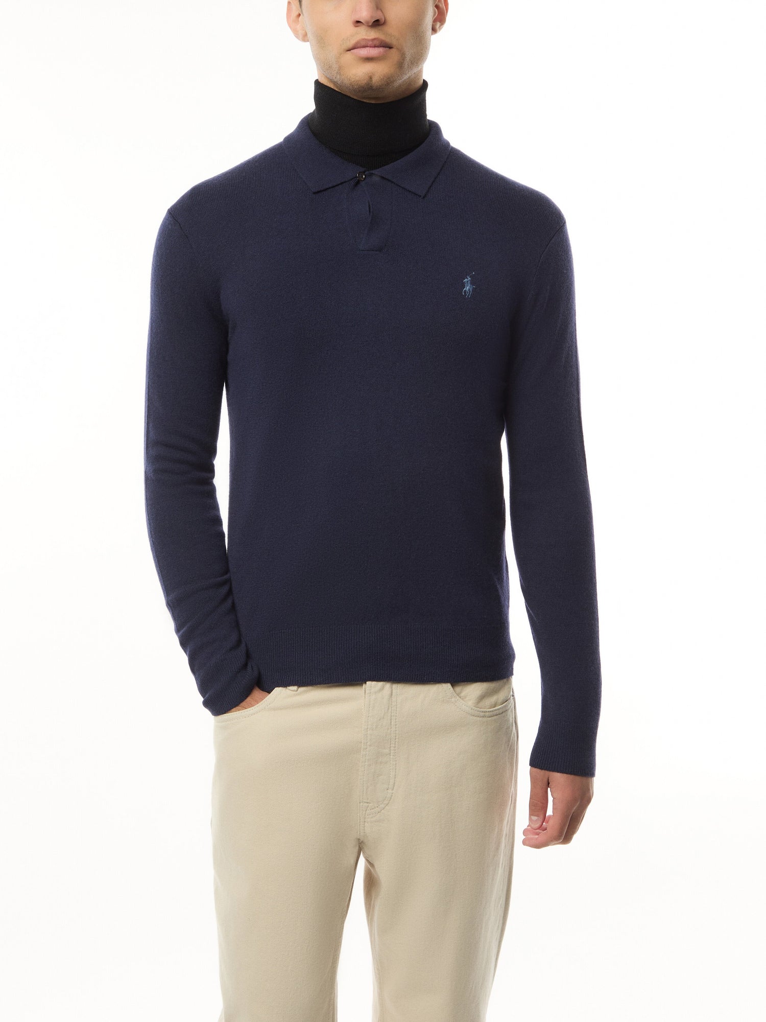 Johnny Merino Wool Collar Sweater