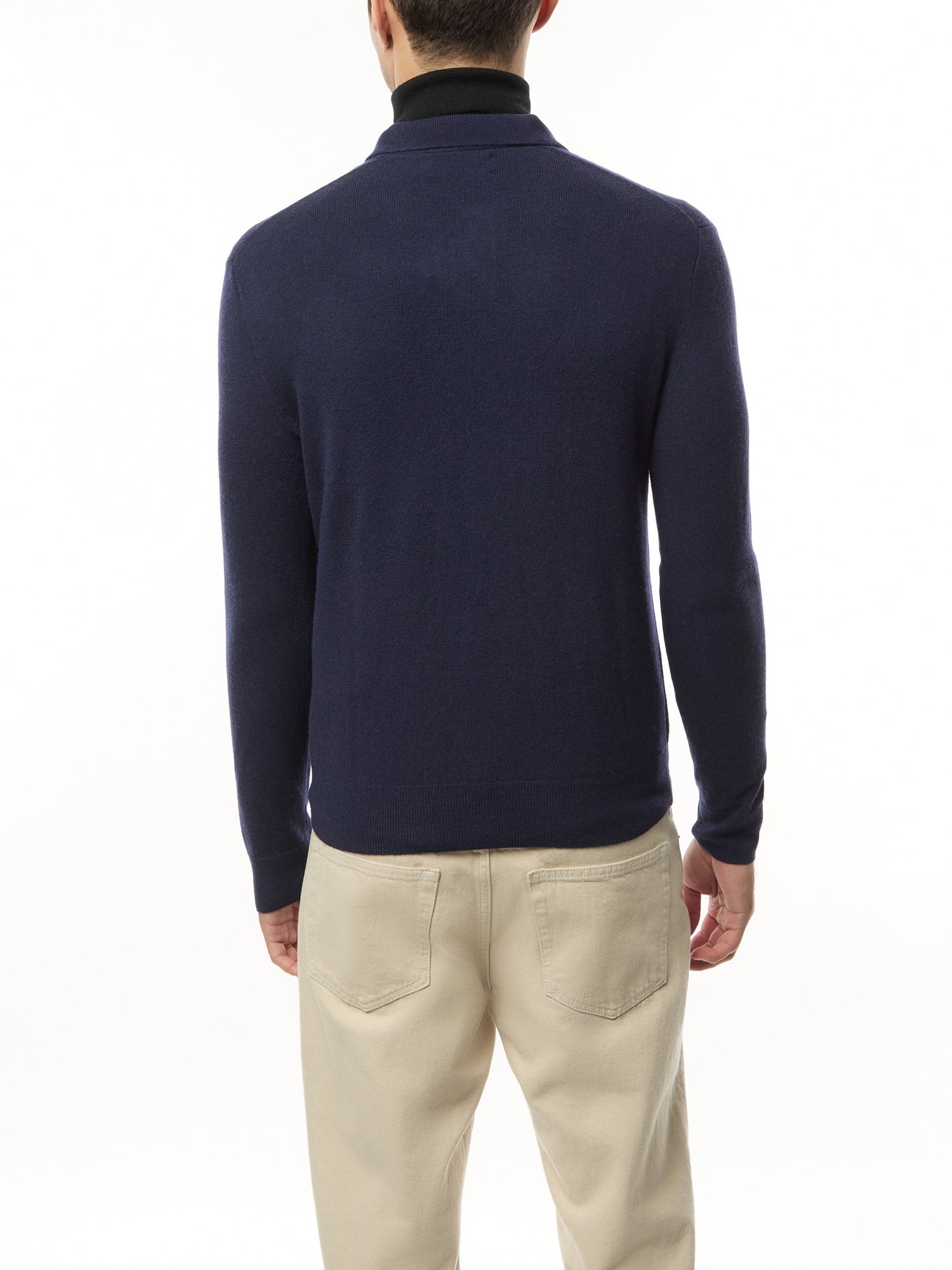 Johnny Merino Wool Collar Sweater
