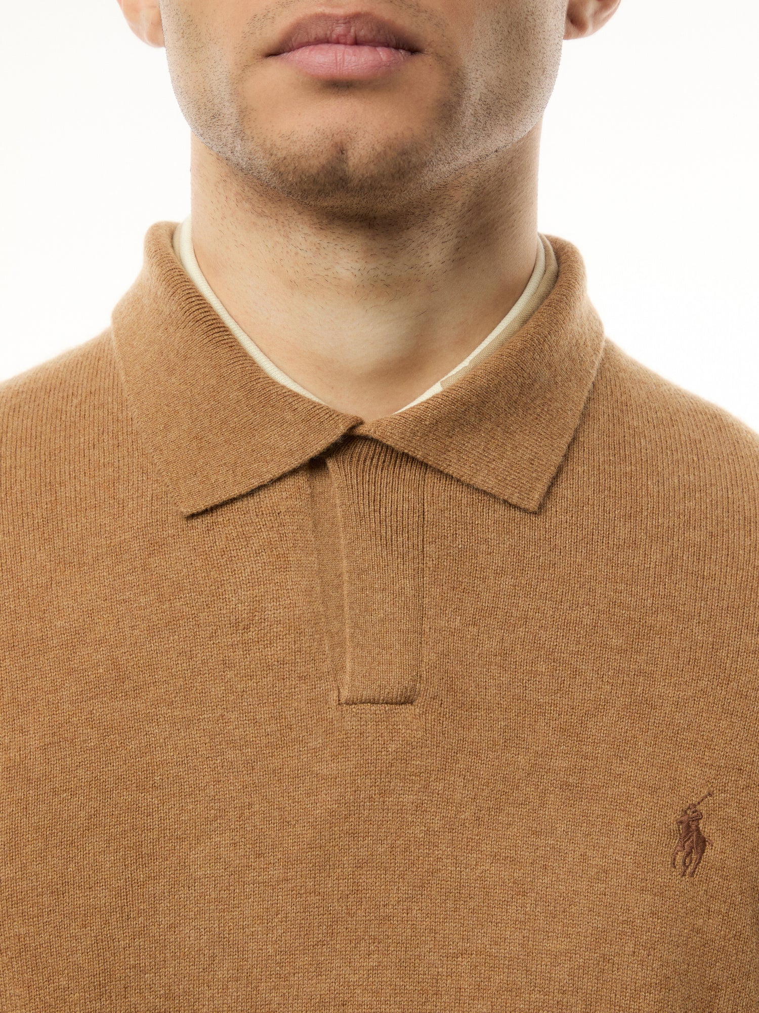 Johnny Merino Wool Collar Sweater