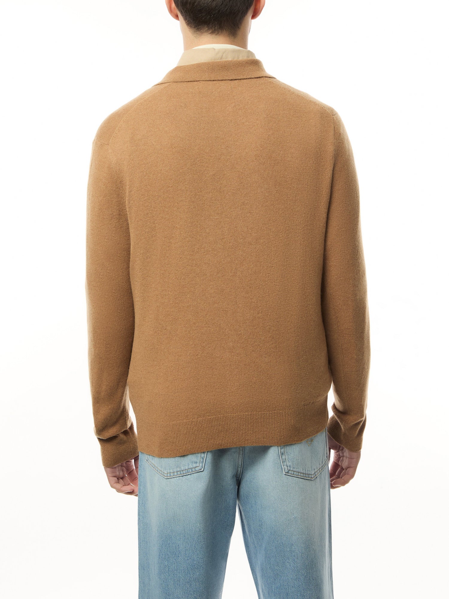 Johnny Merino Wool Collar Sweater