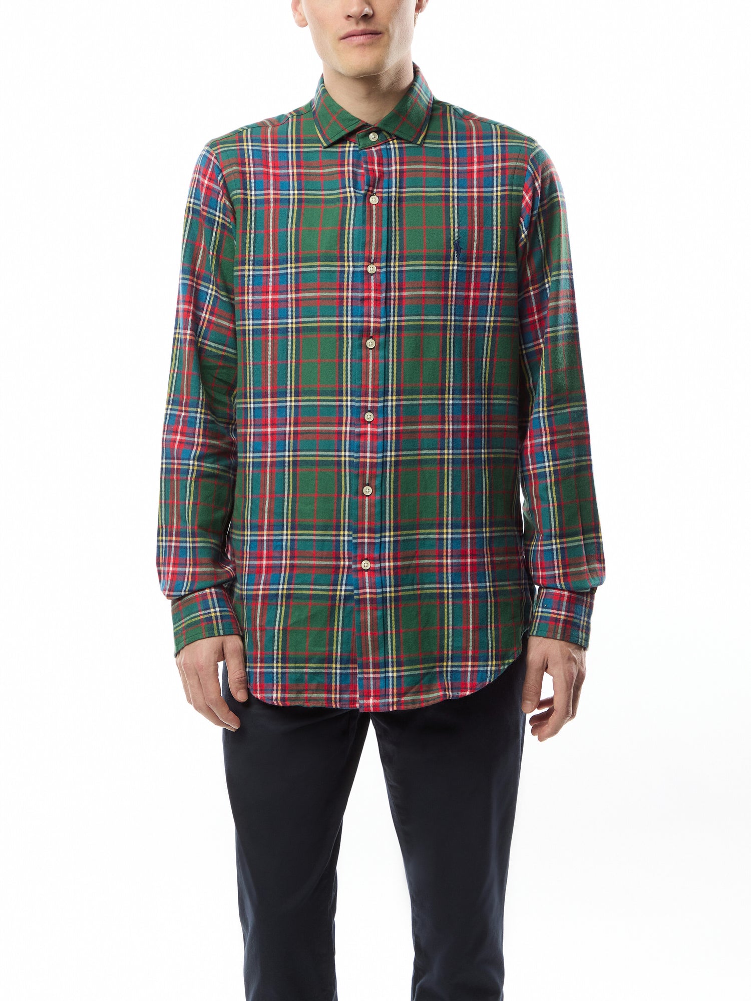 Tartan Check Twill Shirt