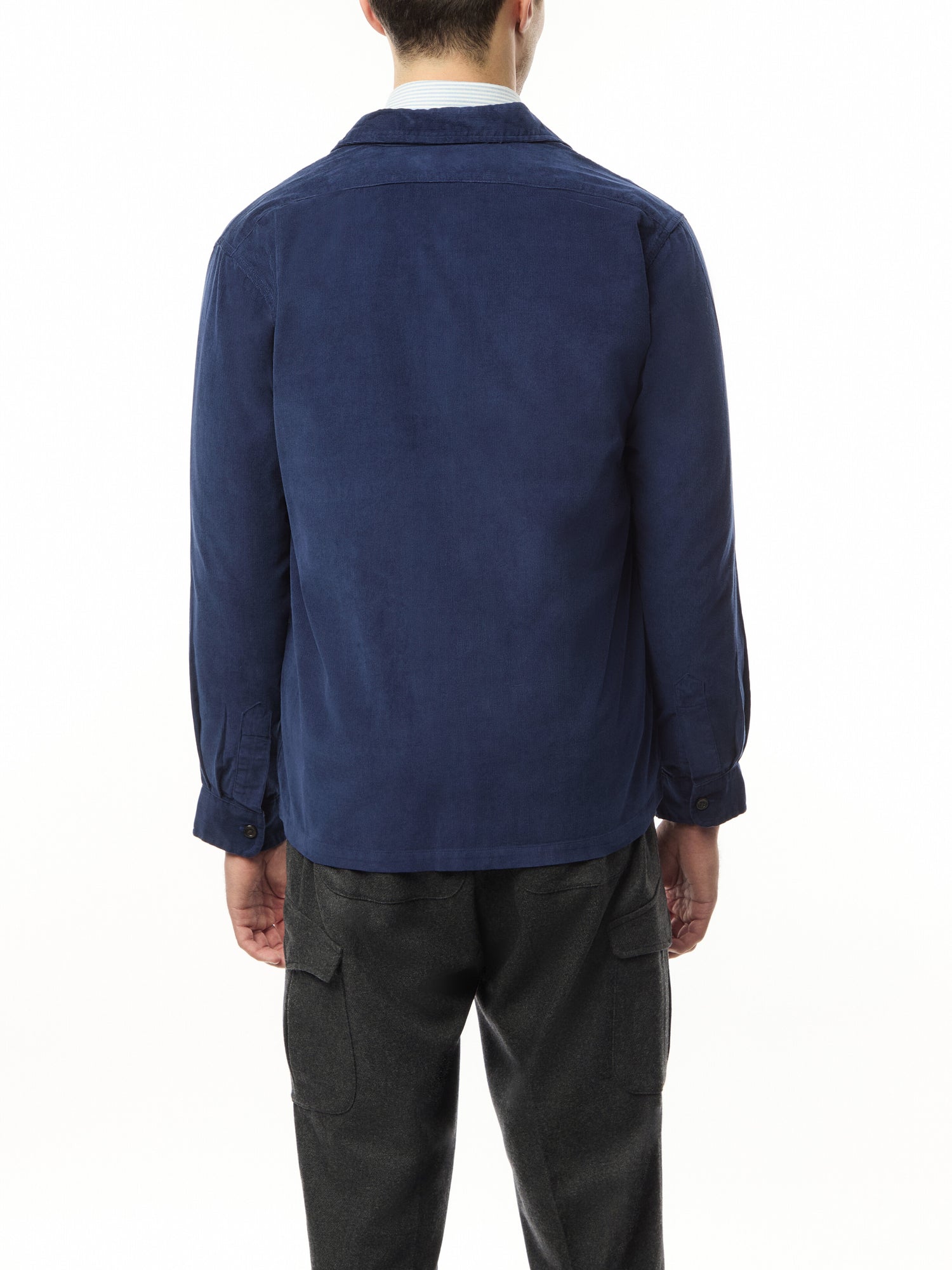 Corduroy Zip Through Overshirt