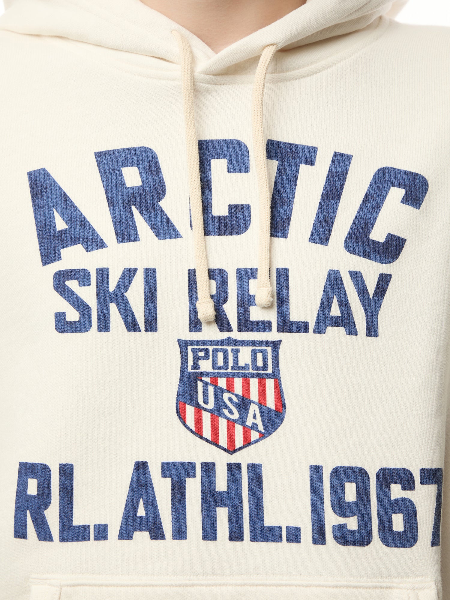 Arctic Ski Relay Relaxed Fit Fleece Graphic Hoodie