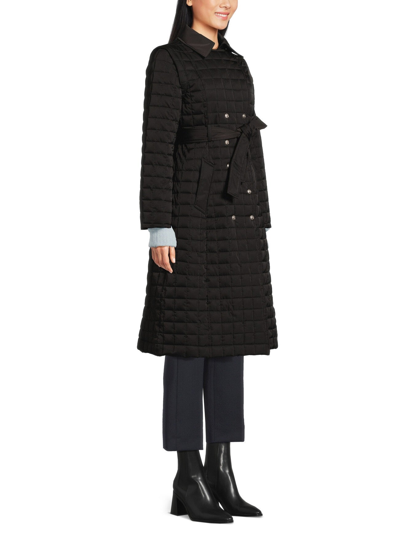 Zolla Quilted Belted Coat