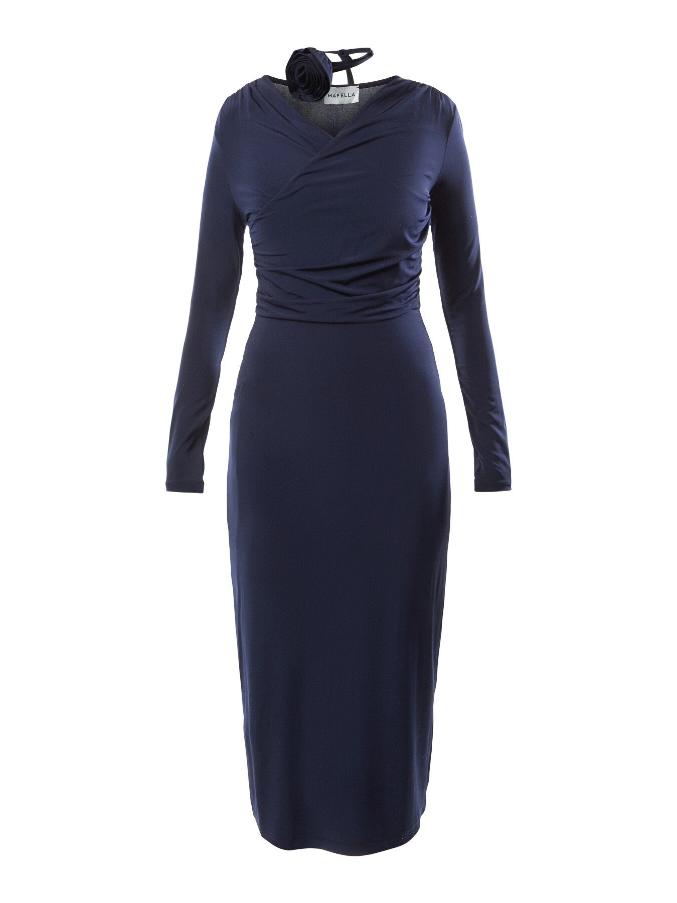 Fagotto Midi Wrap Dress