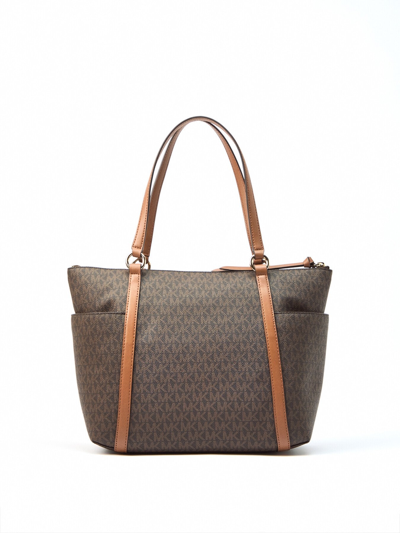 Sullivan Medium Logo Top-Zip Tote Bag