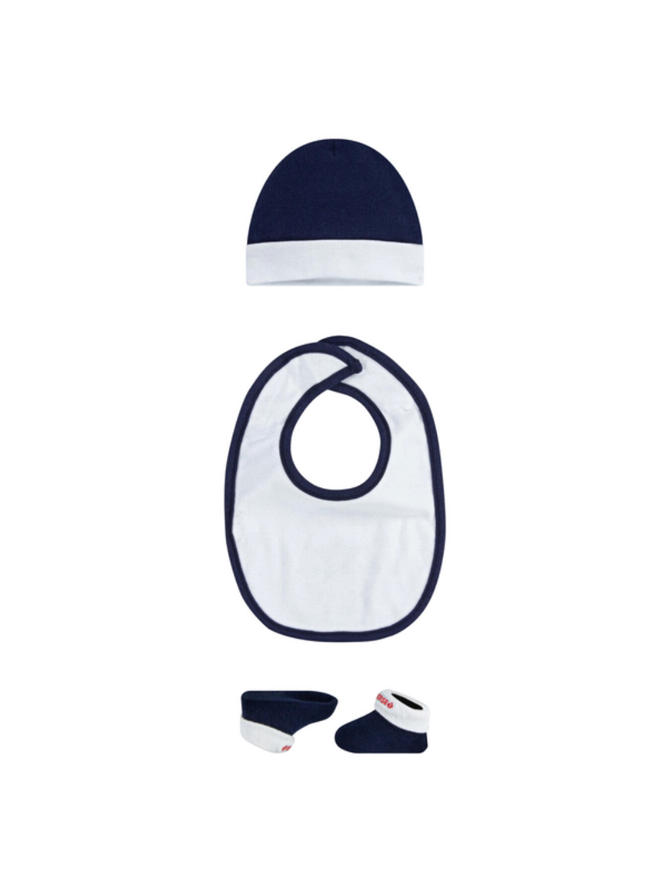 Baby Hat, Bib and Bootie Set