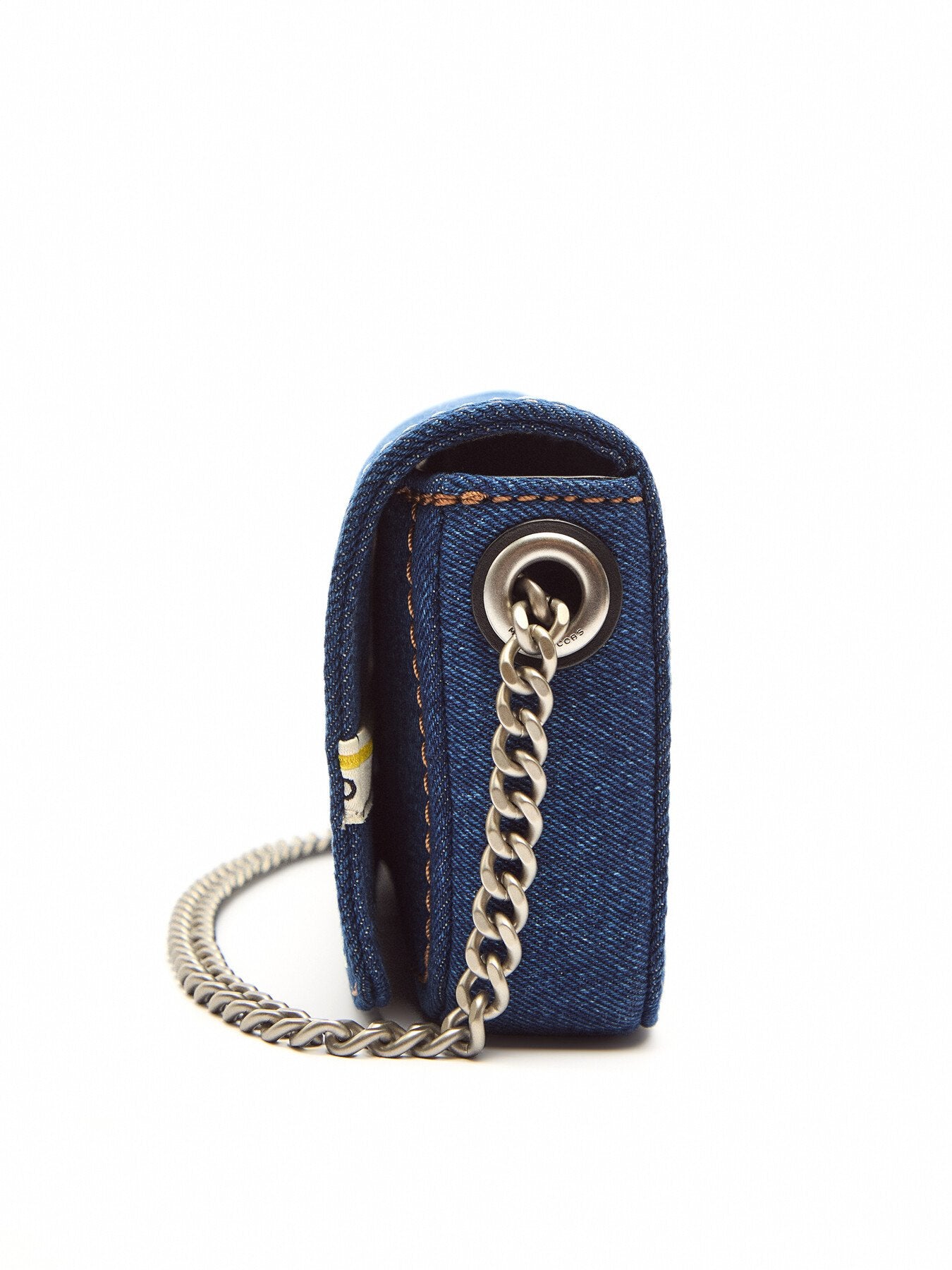 The Denim Chain Mini Bag