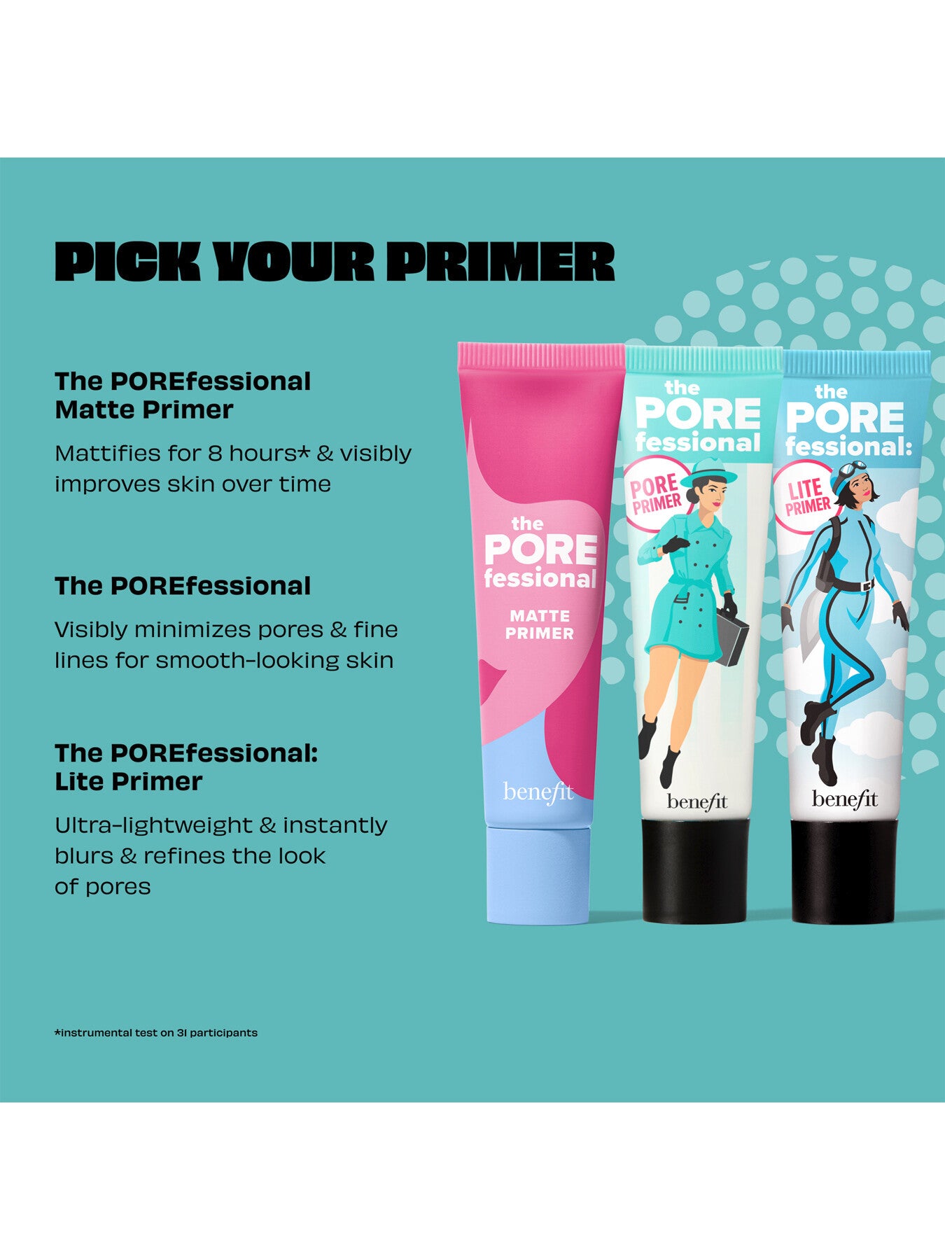 The Porefessional Matte Smoothing and Blurring Face Primer 22ml