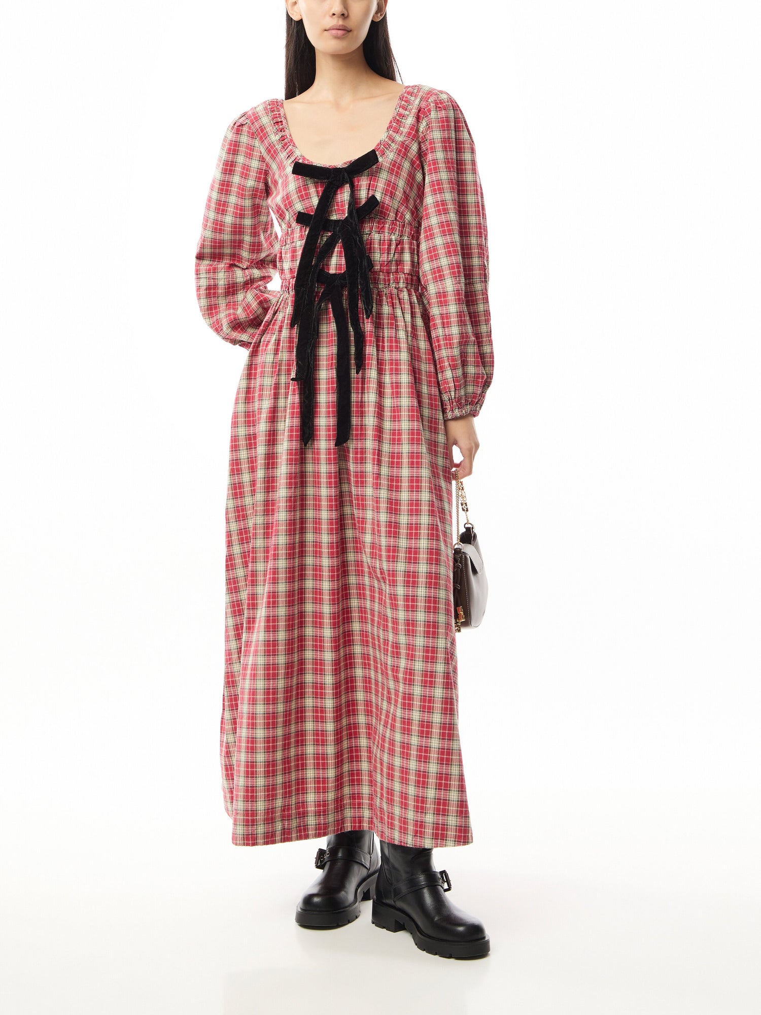Dakota Bow Midi Dress