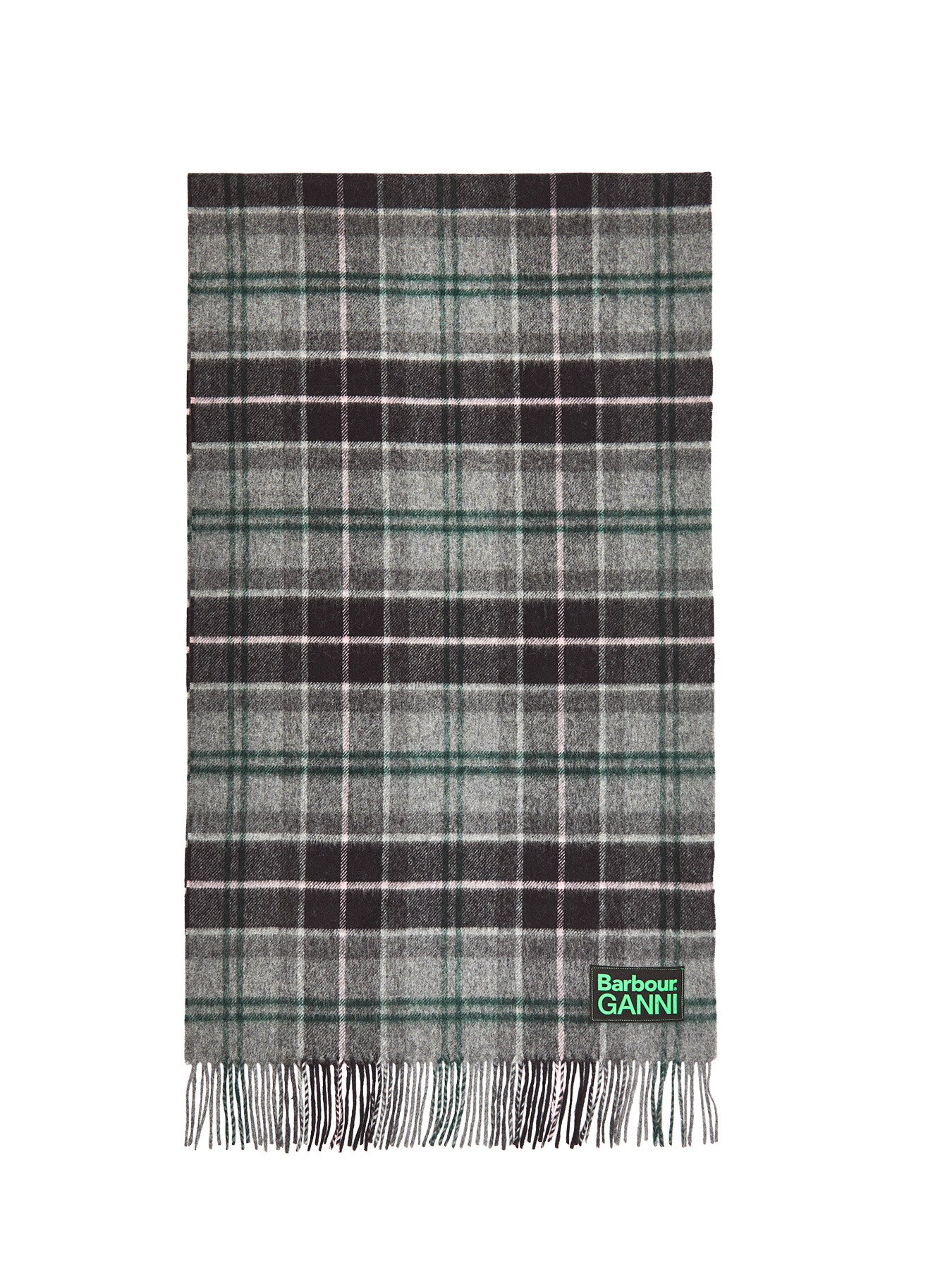 Barbour x GANNI Winter Tartan Scarf