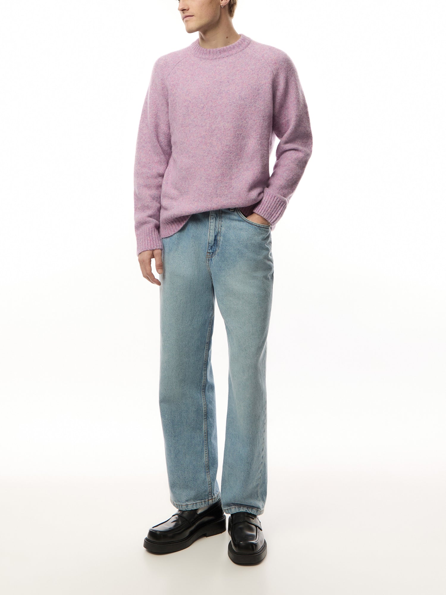 Gilbert Crew Neck Knit Sweater