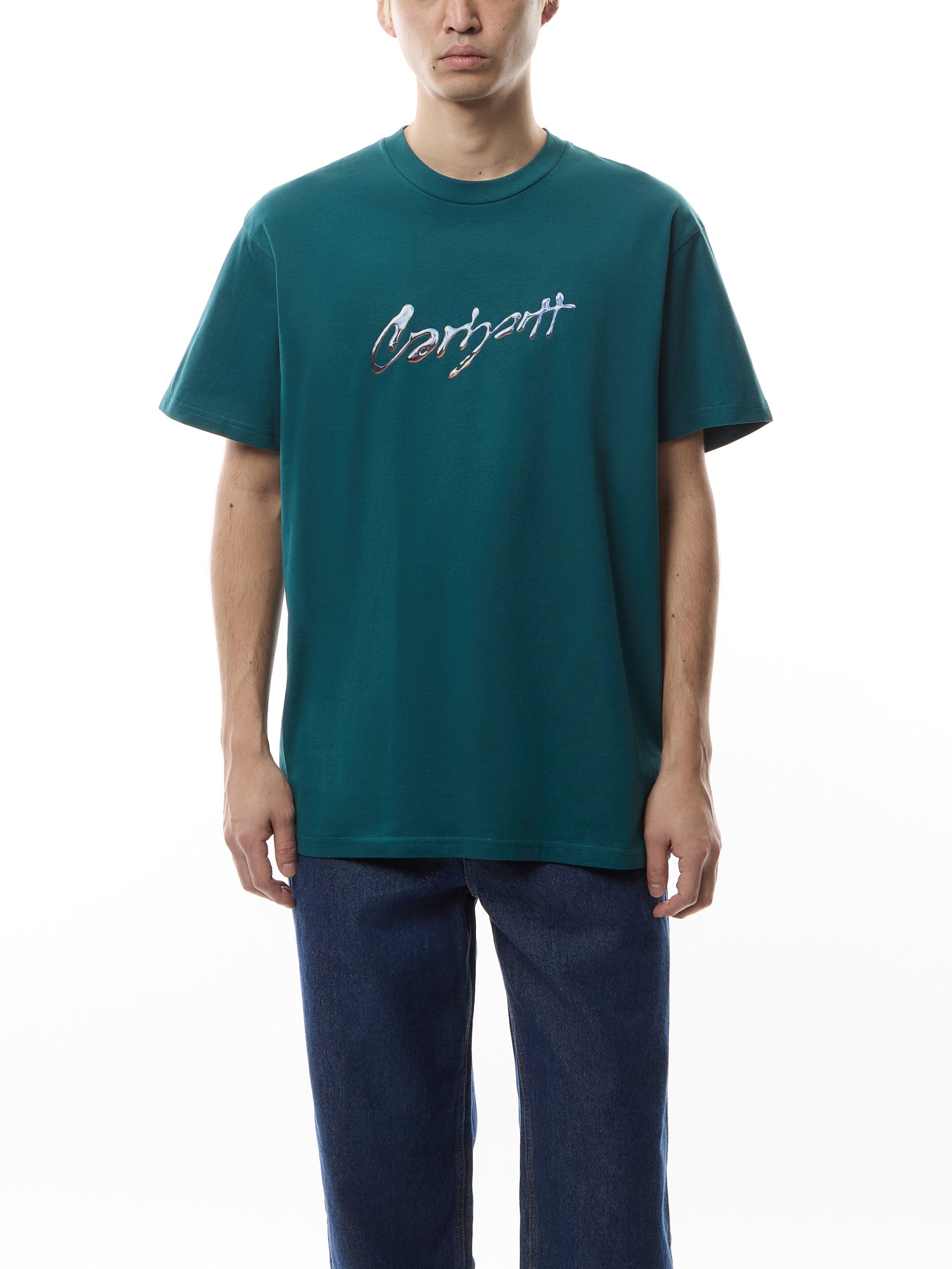 Drip Script Short Sleeve  T-Shirt