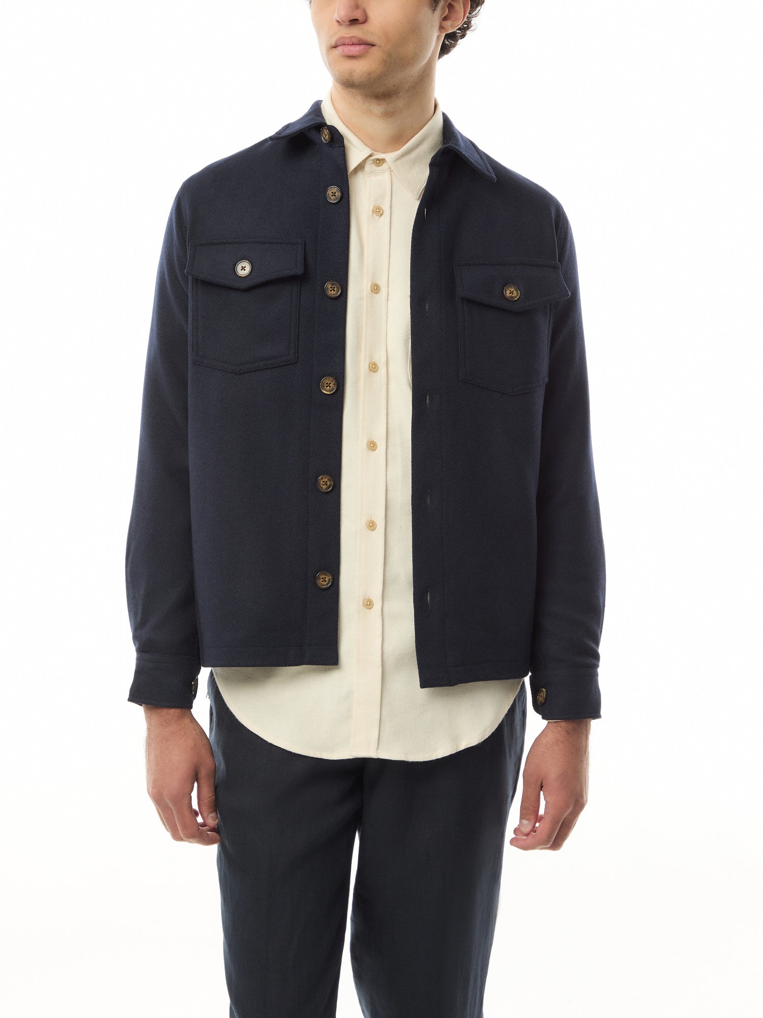 Wool Field Overshirt