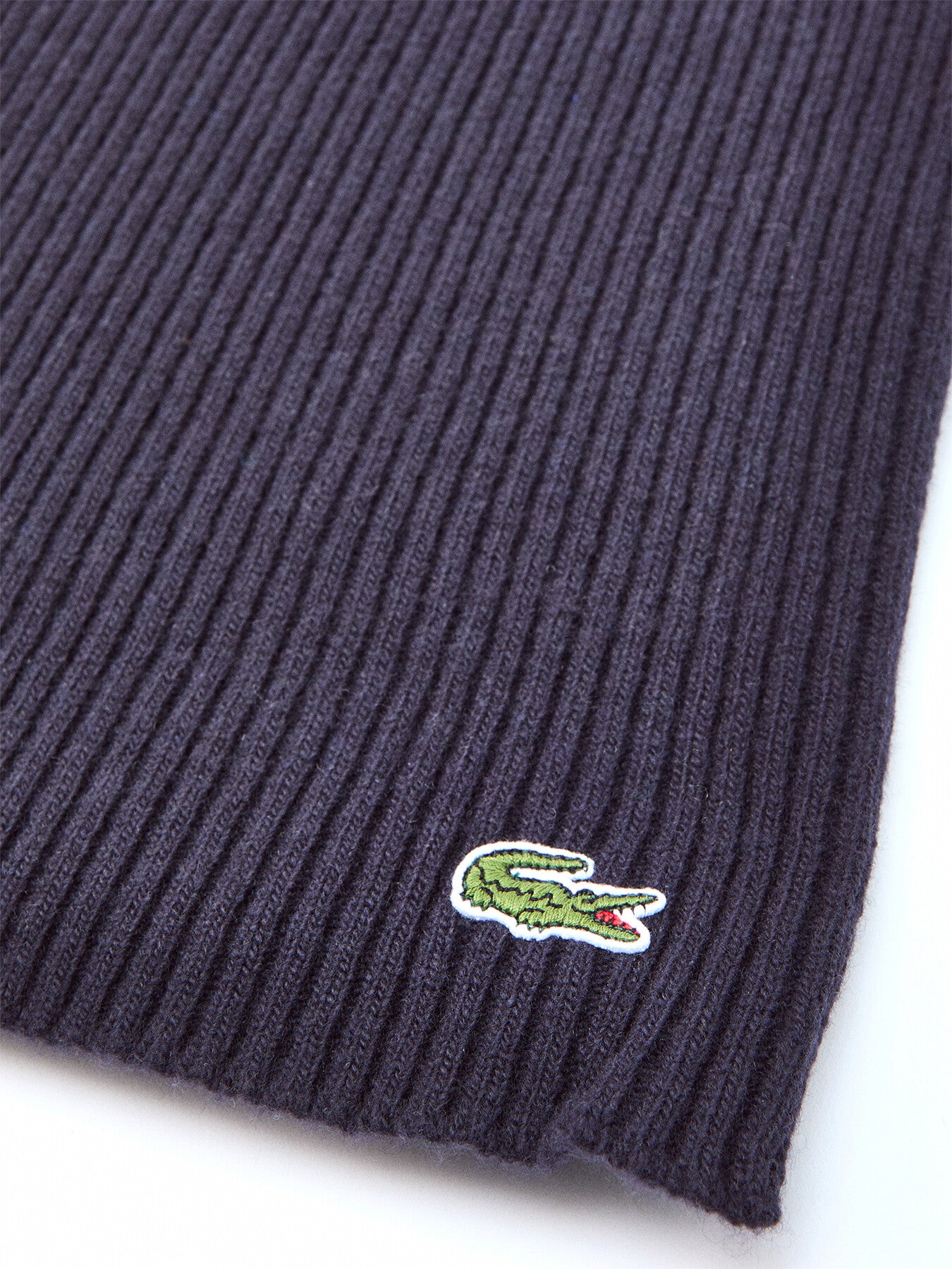 Ribbed Wool Scarf